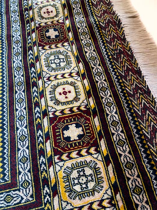 255cm x 163cm Yellow Rug