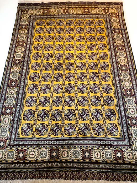 255cm x 163cm Yellow Rug