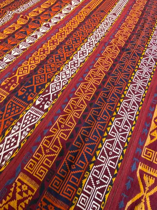 370cm x 180cm Plain Kilim