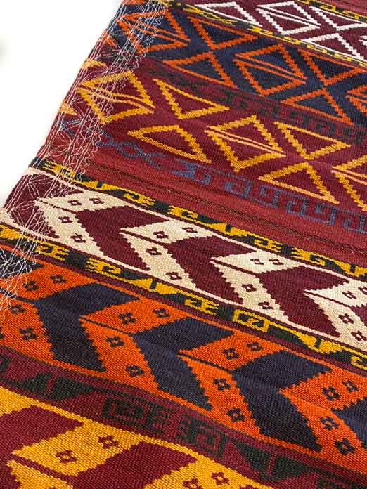 370cm x 180cm Plain Kilim