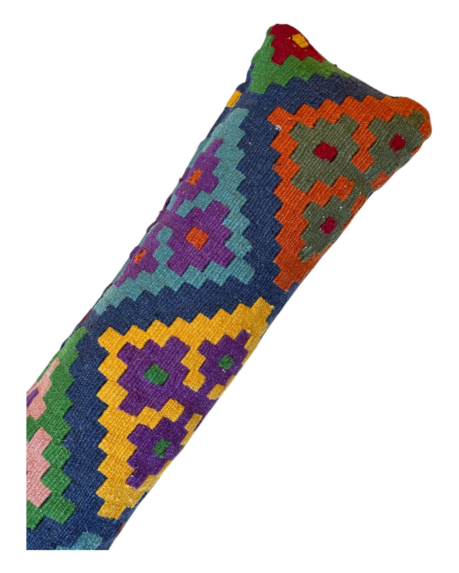 Blue & Yellow Draught Excluder