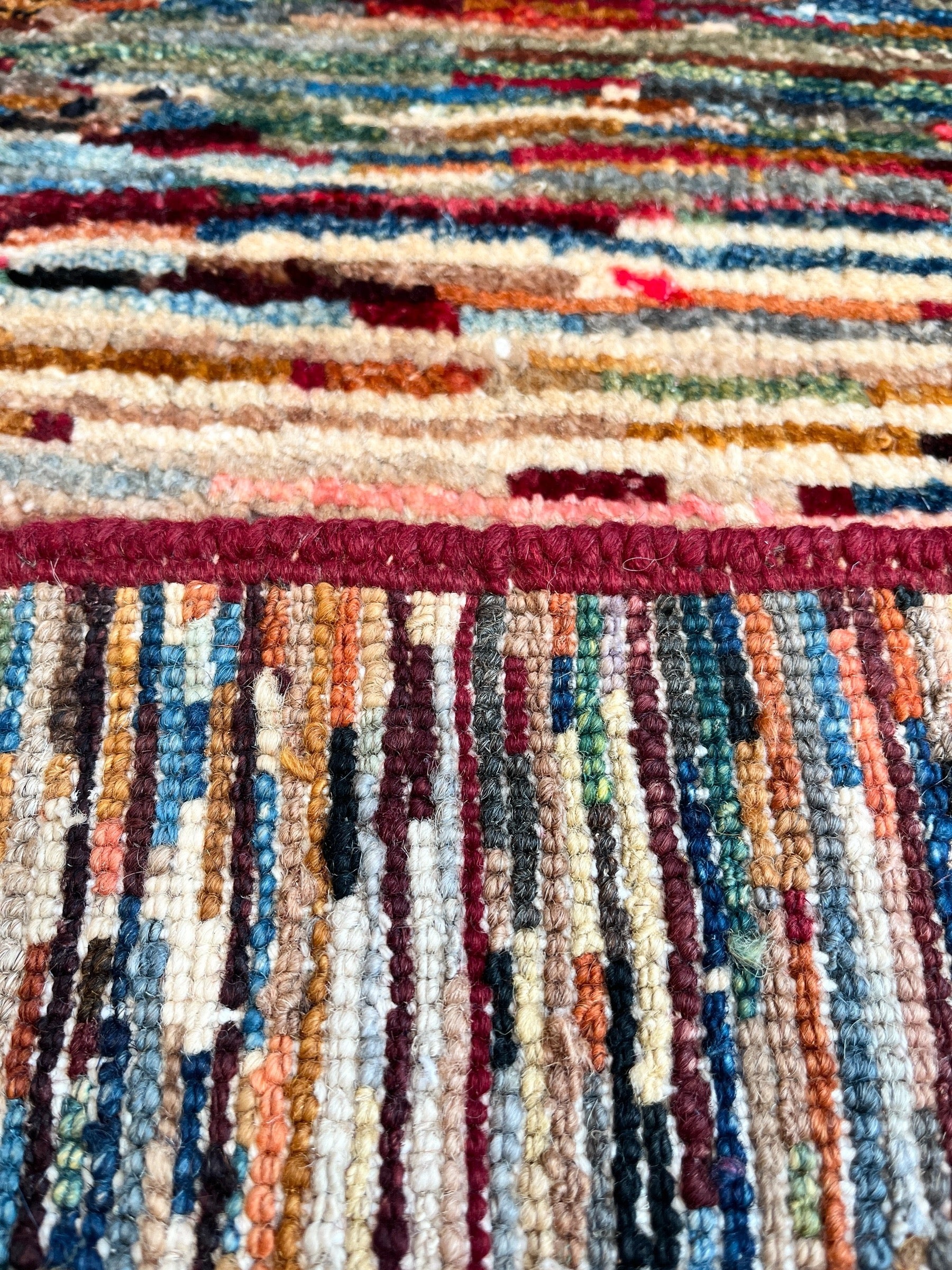 278cm x 178cm Multi-coloured Gabeh Rug