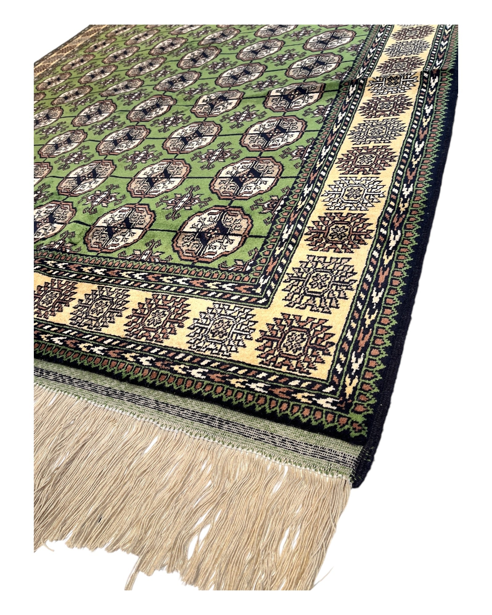 243cm x 164cm Green Roshnai Rug