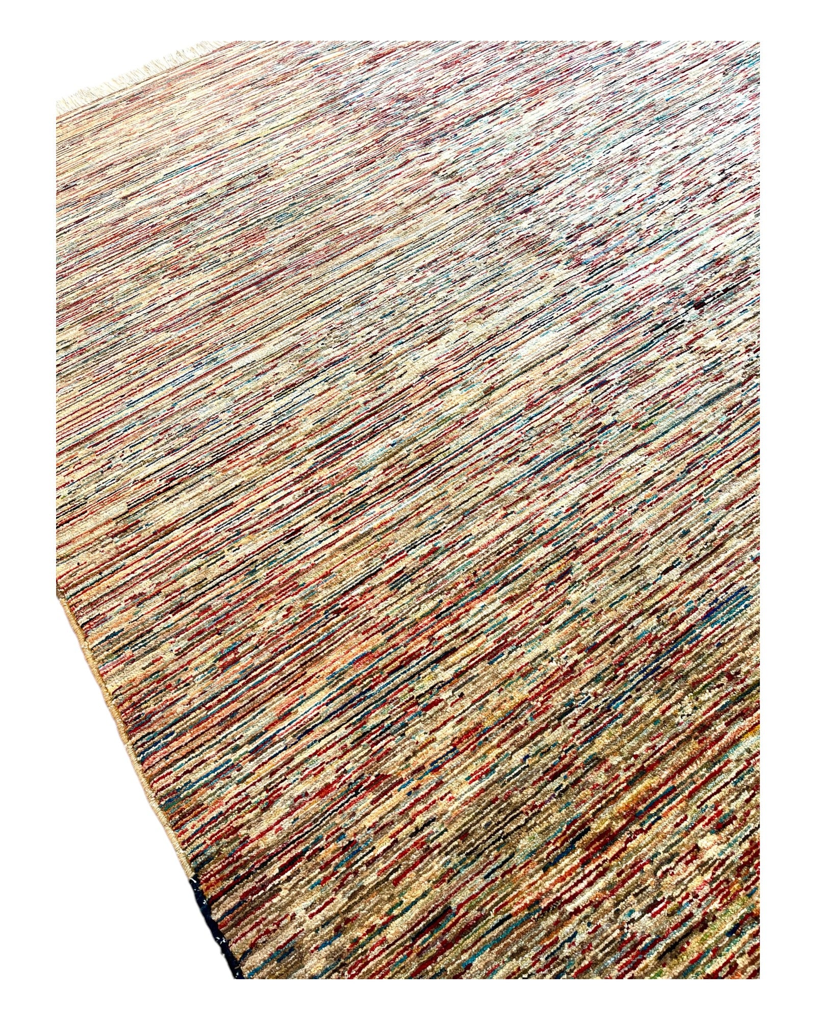 294cm x 205cm Colourful Cream Gabeh Rug