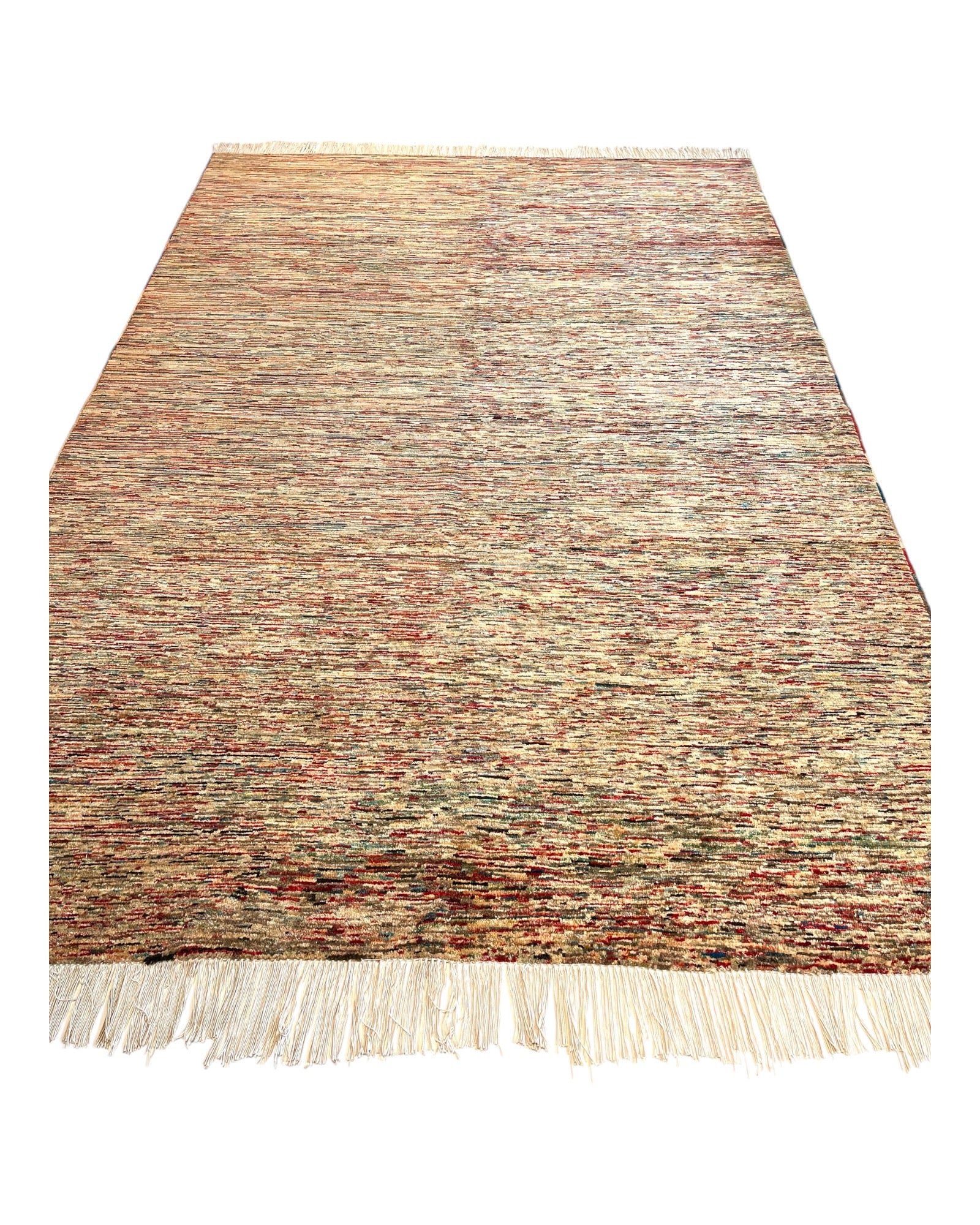 294cm x 205cm Colourful Cream Gabeh Rug