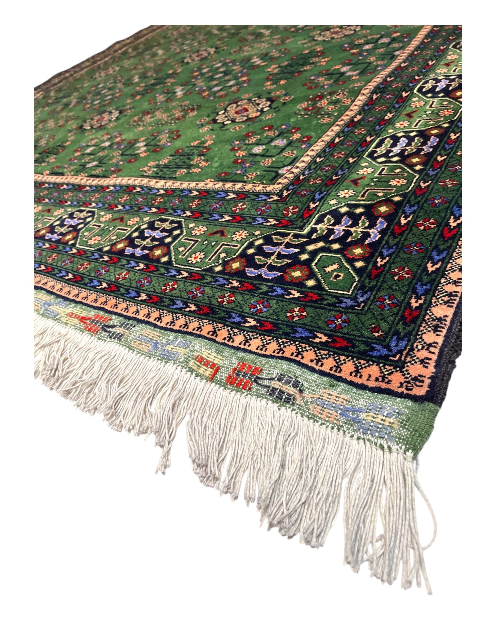 300cm x 205cm Green Andkhoy Rug