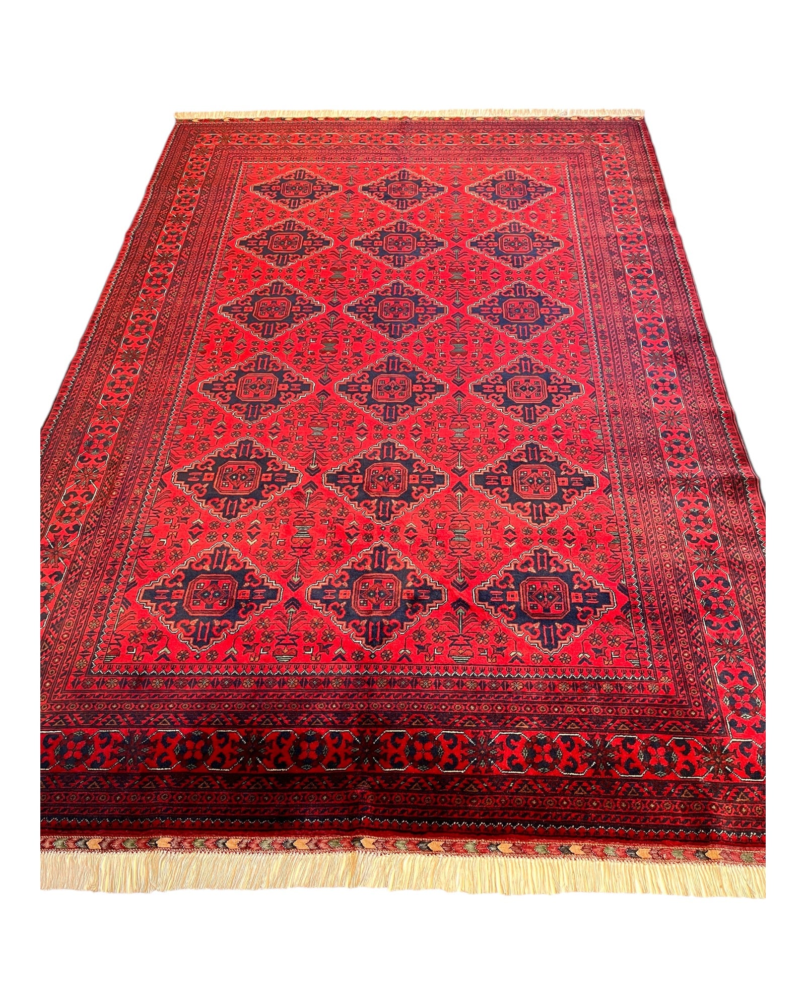 303cm x 204cm Red & Blue Underground Rug