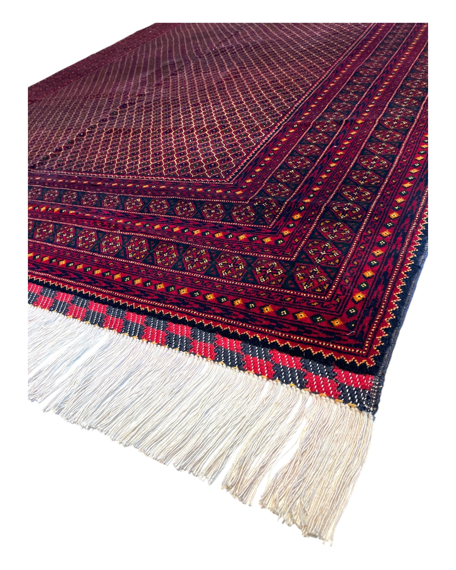 300cm x 200cm Red Dokhteri Qazi Rug