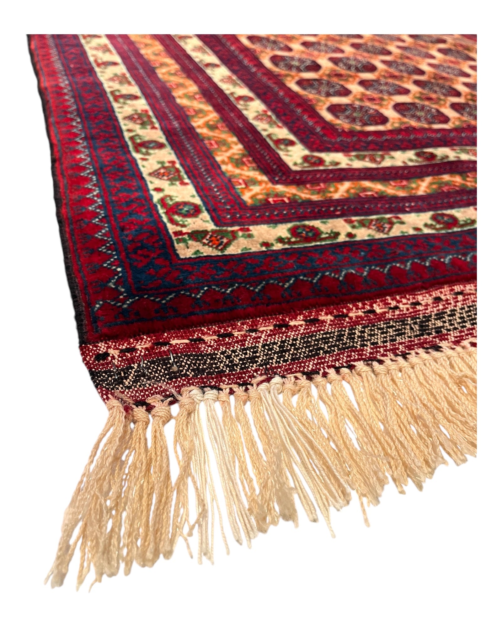 150cm x 100cm Red Khuwaja Roshnai Rug