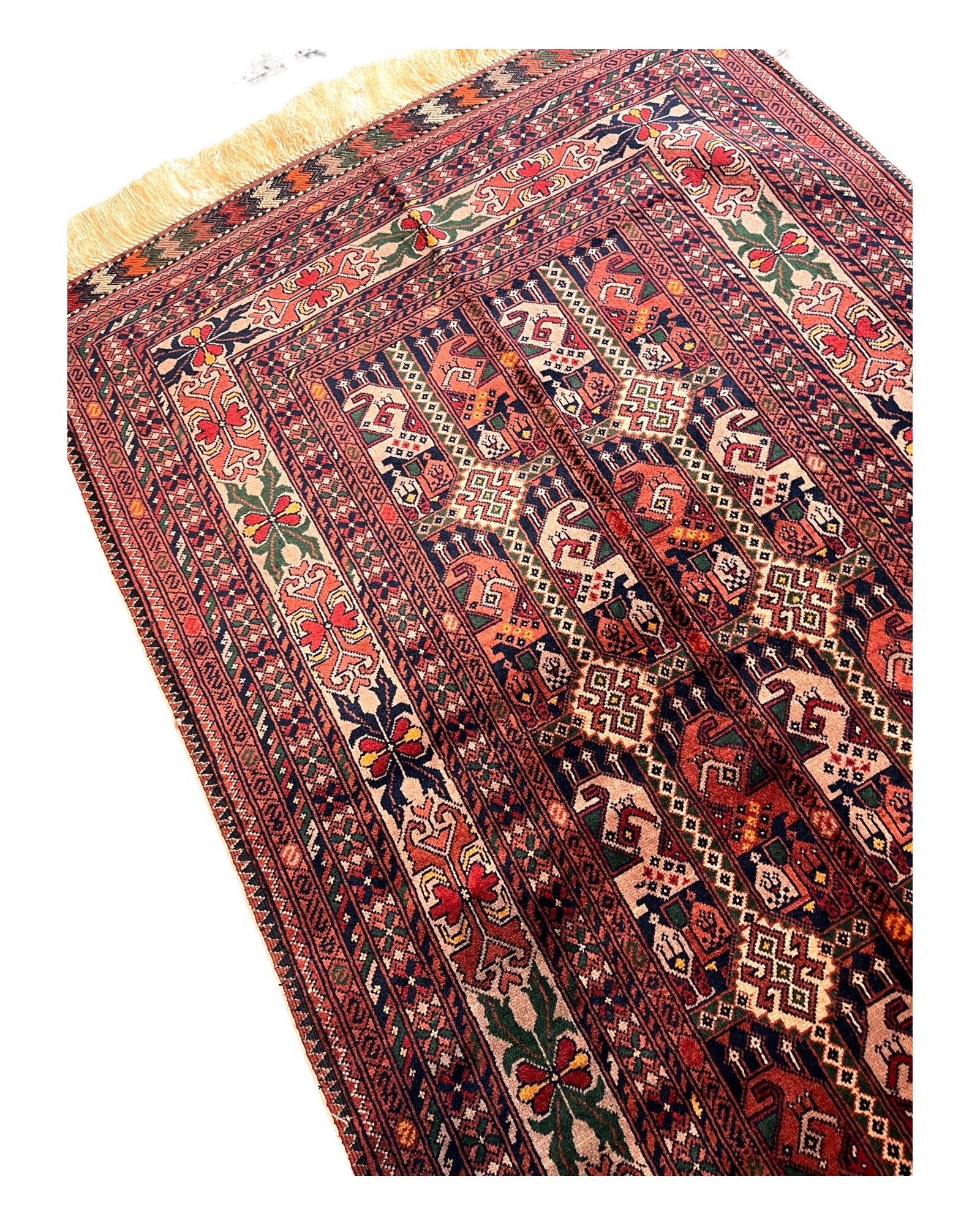 165cm x 100cm Ala Bakhmal Rug