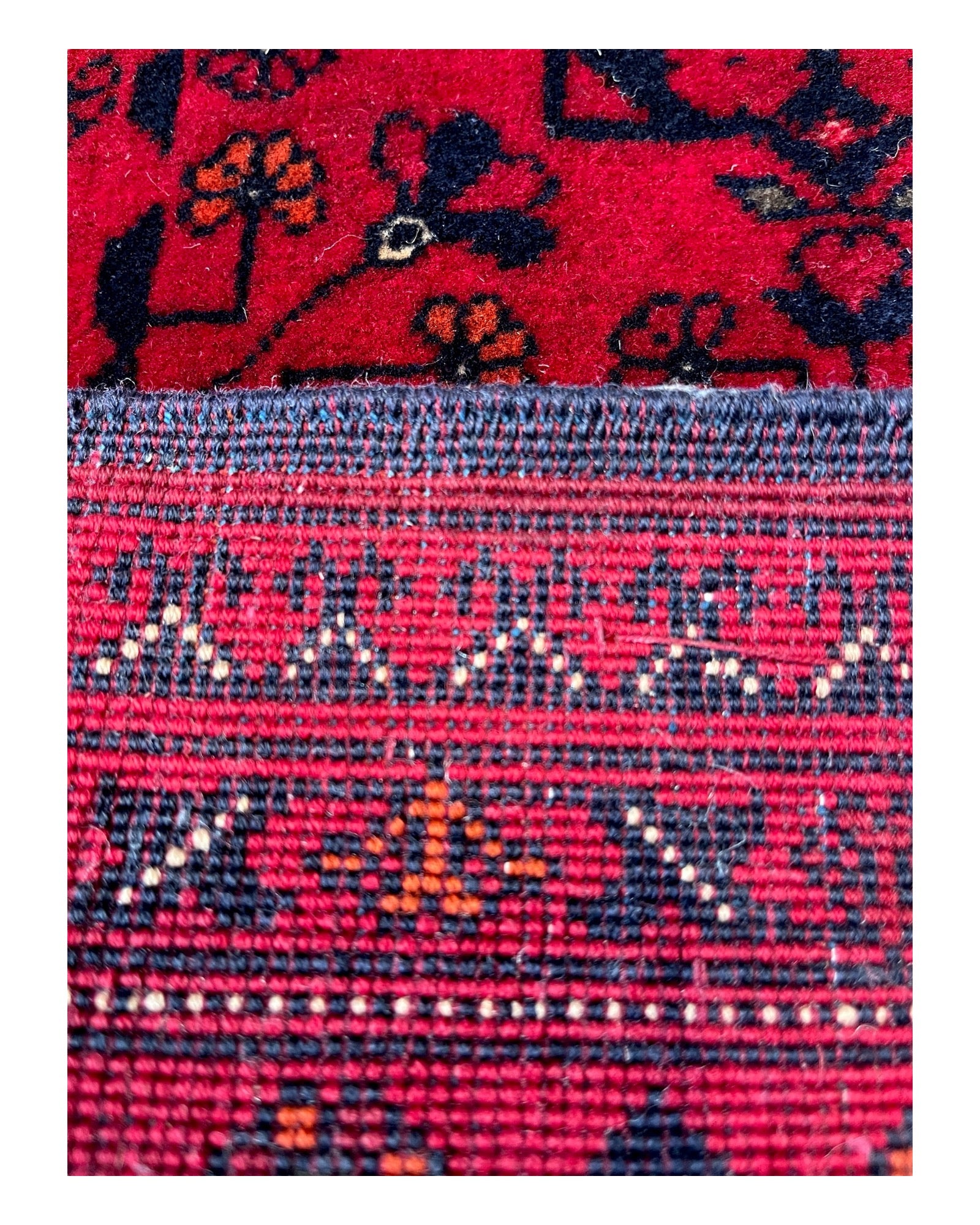 158cm x 102cm Red Andkhoy Rug