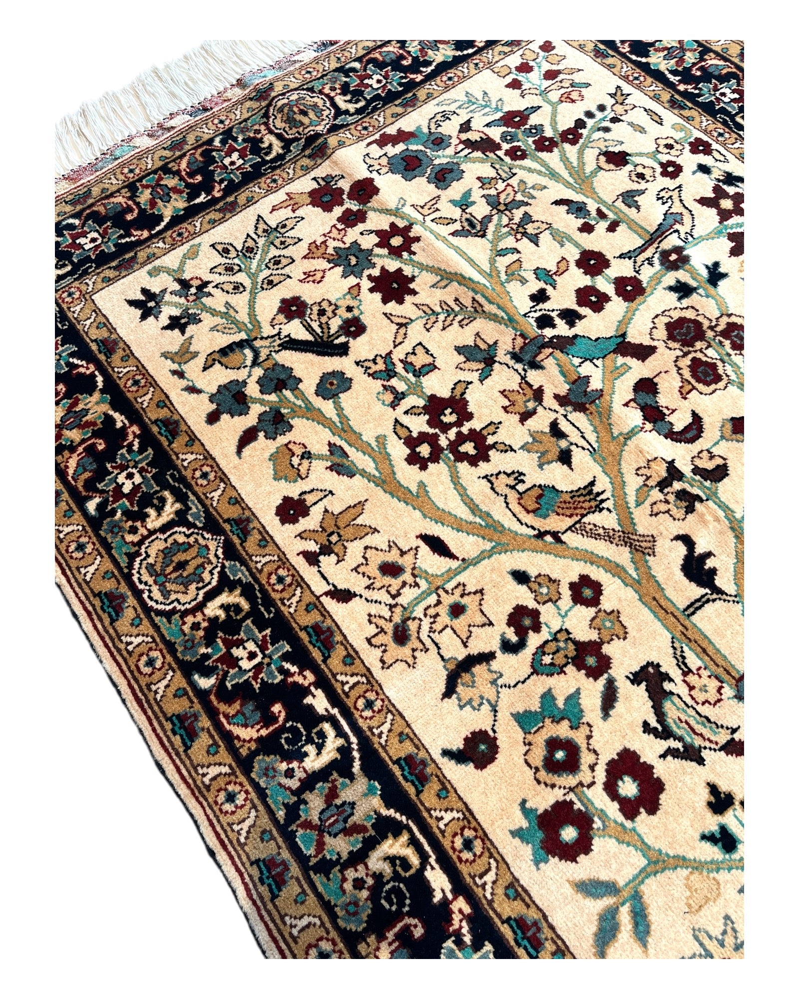 150cm x 102cm Cream Tree of Life Rug