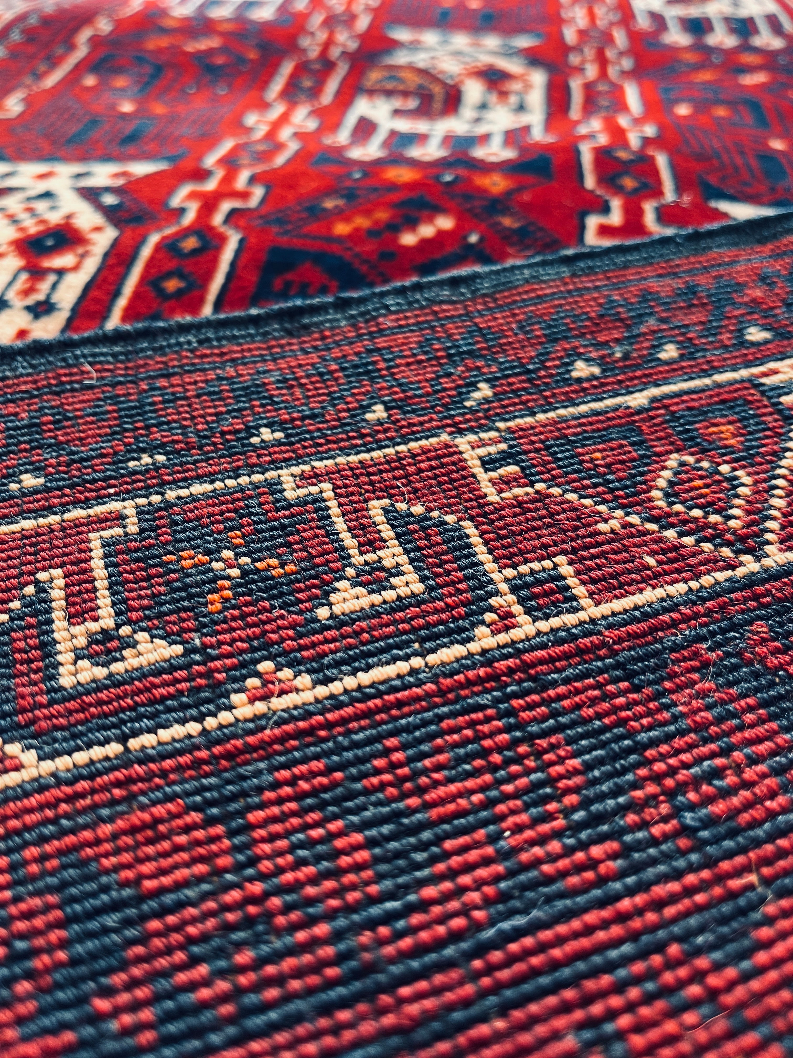 385cm x 93cm Vintage Alabakhmal Runner