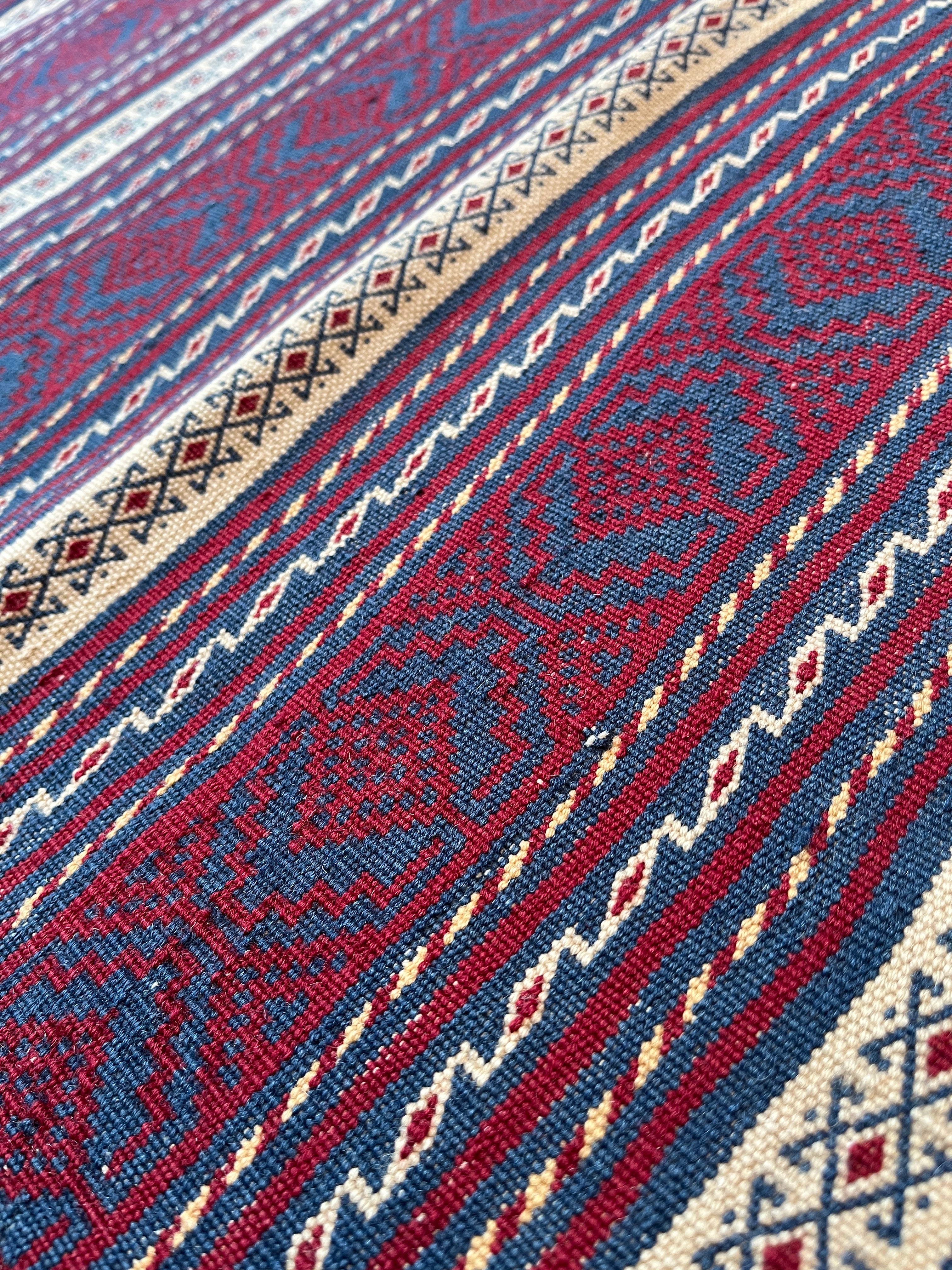 1.5m x 1m Vintage Maliki Kilim