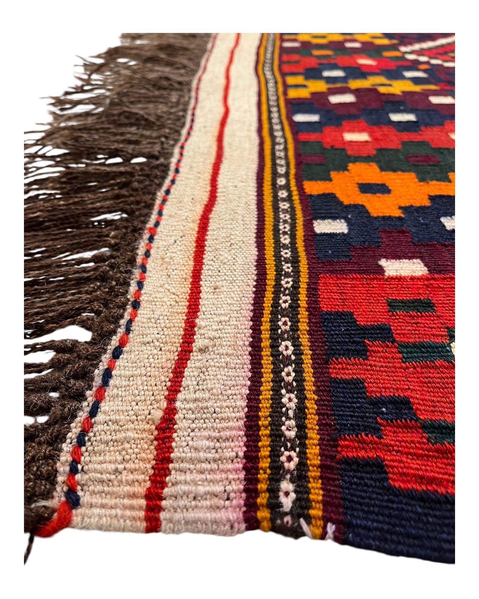 400cm x 177cm Vintage Maymana Kilim