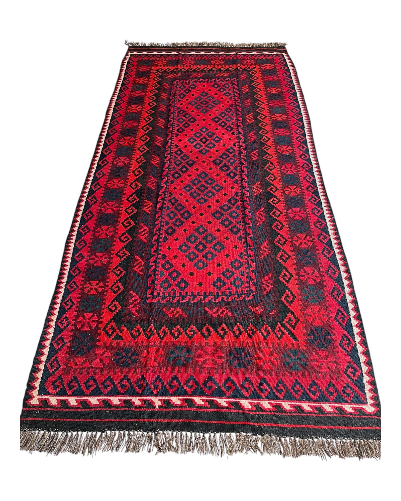 240cm x 110cm Maymana Kilim Runner