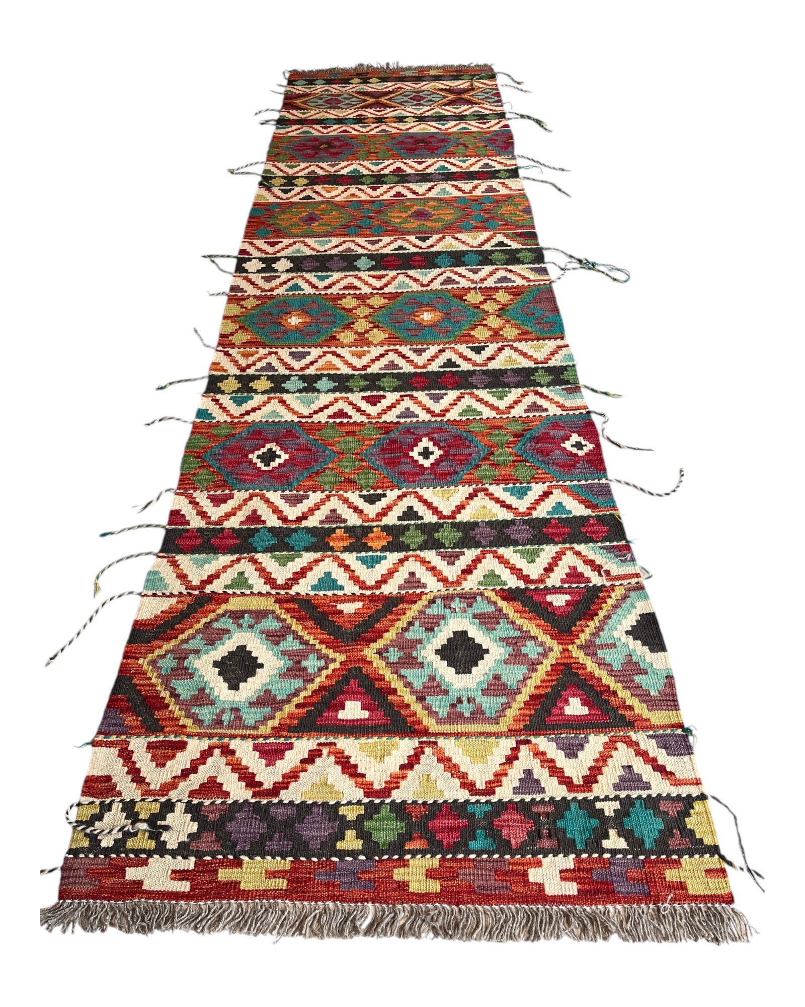 292cm x 80cm Maymana Kilim Runner