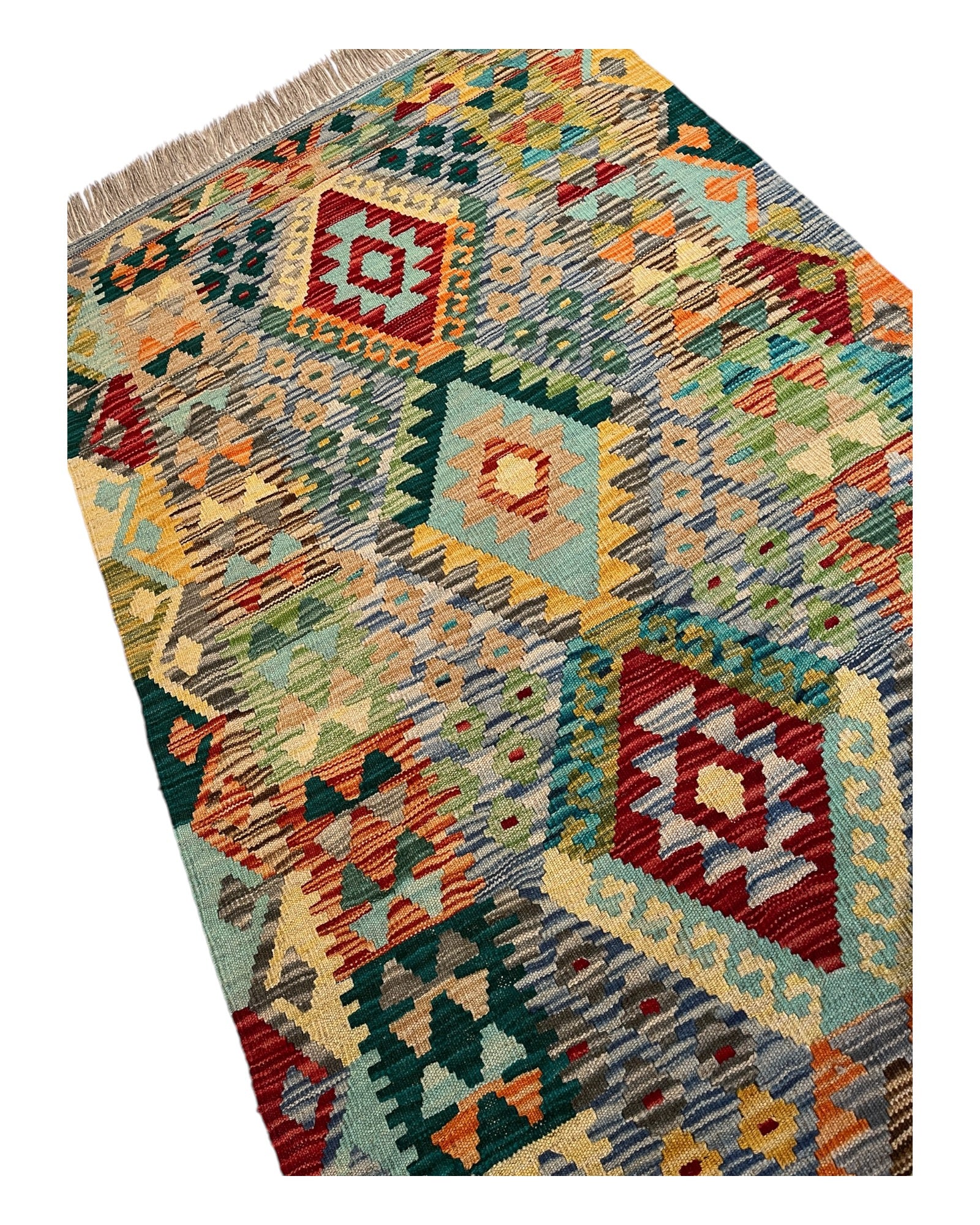 297cm x 88cm Maymana Kilim Runner