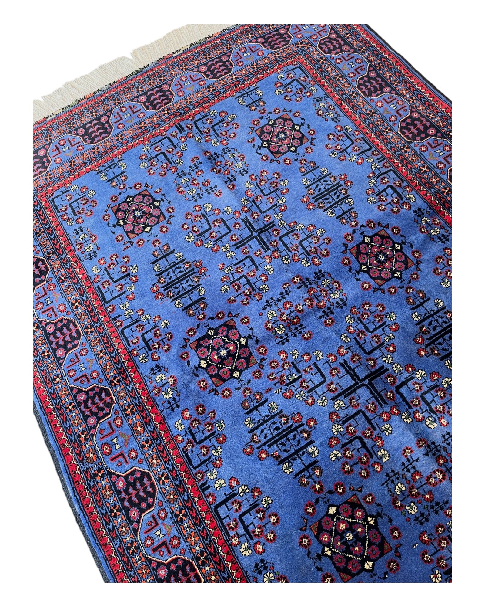 200cm x 150cm Blue Khargul Rug