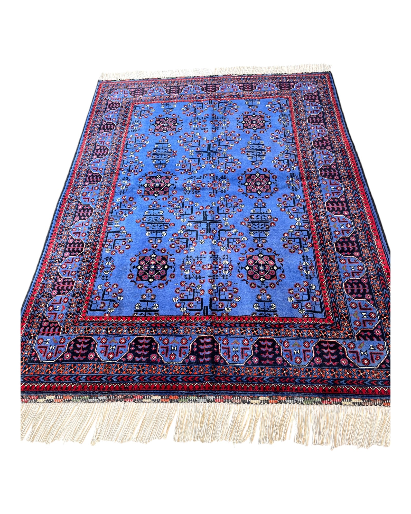 200cm x 150cm Blue Khargul Rug