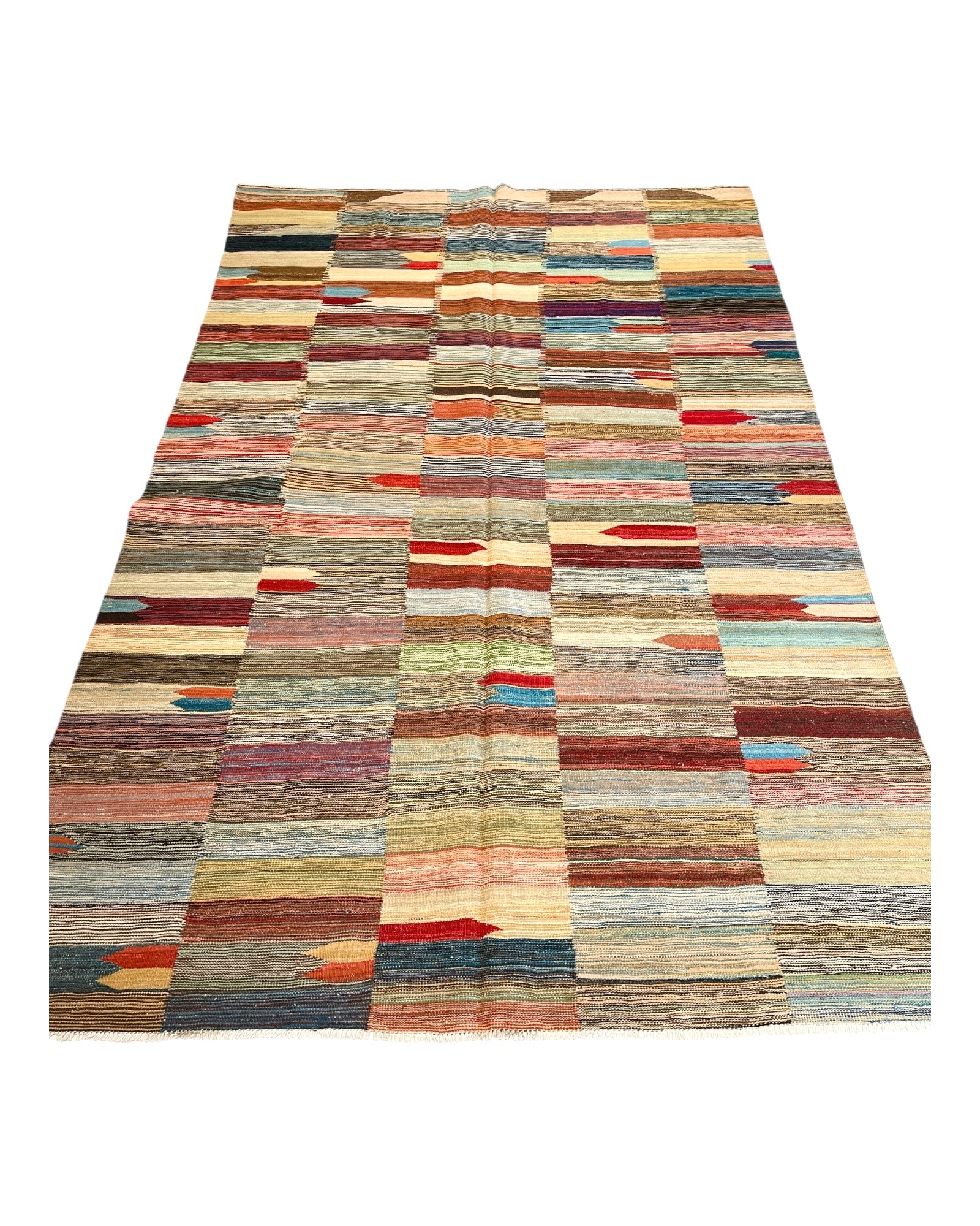 283cm x 184cm Colourful  Kilim