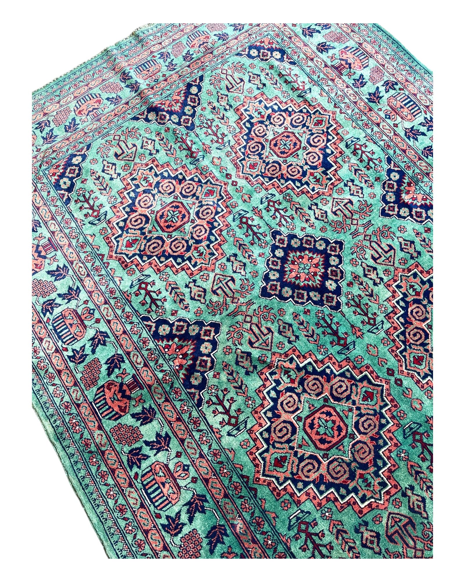 200cm x 150cm Green Yousef Bay Rug