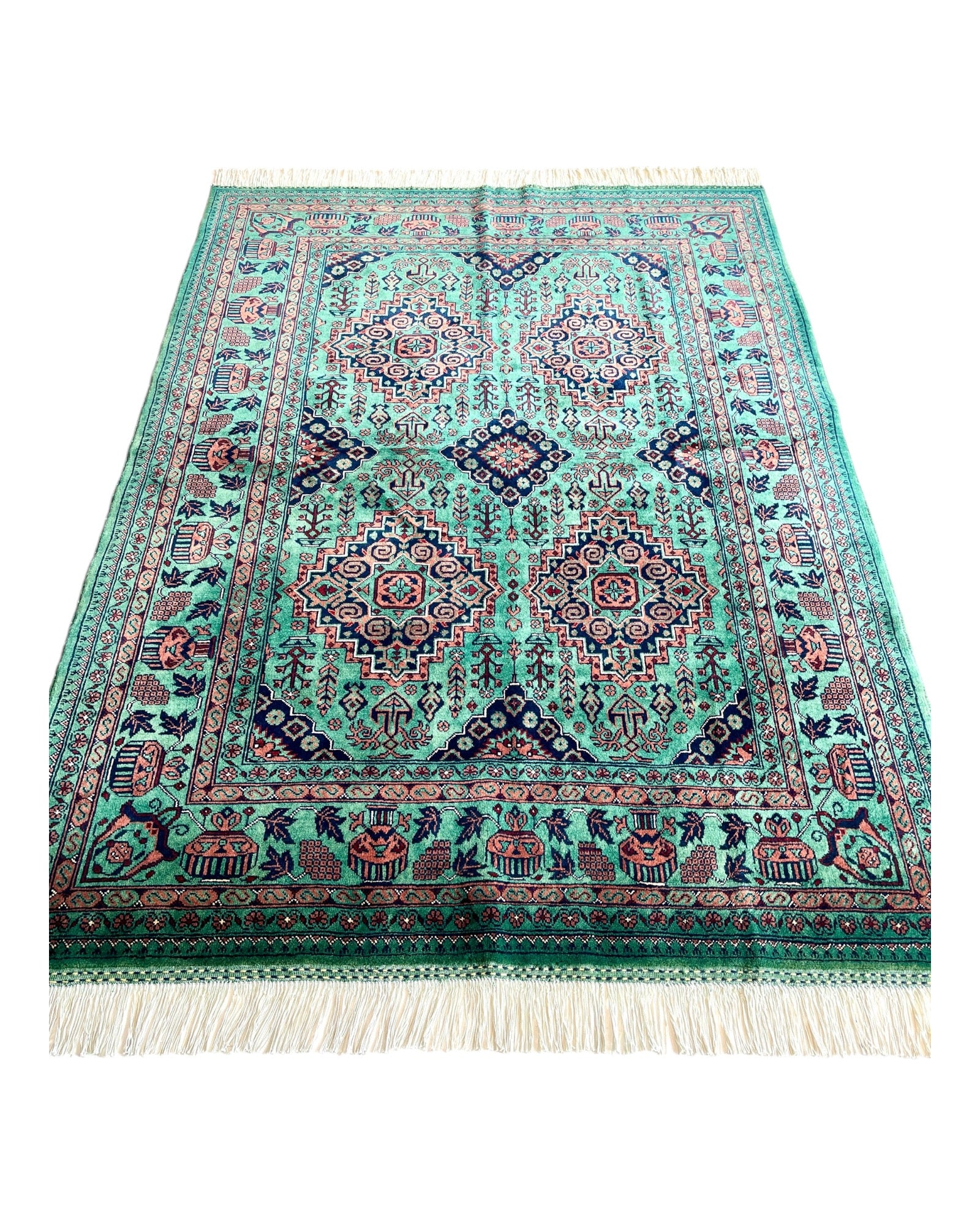 200cm x 150cm Green Yousef Bay Rug