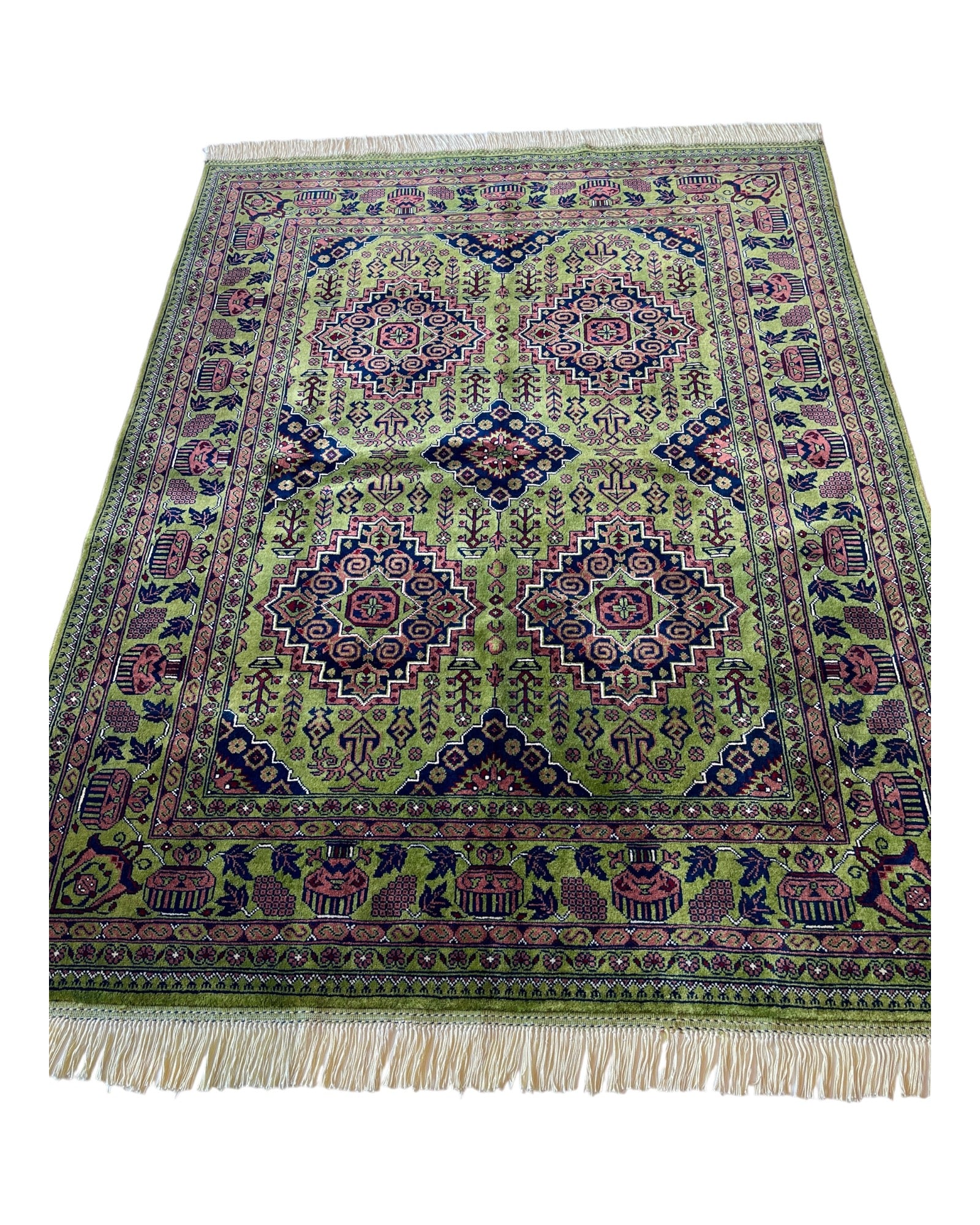 200cm x 150cm Green Yousef Bay Rug