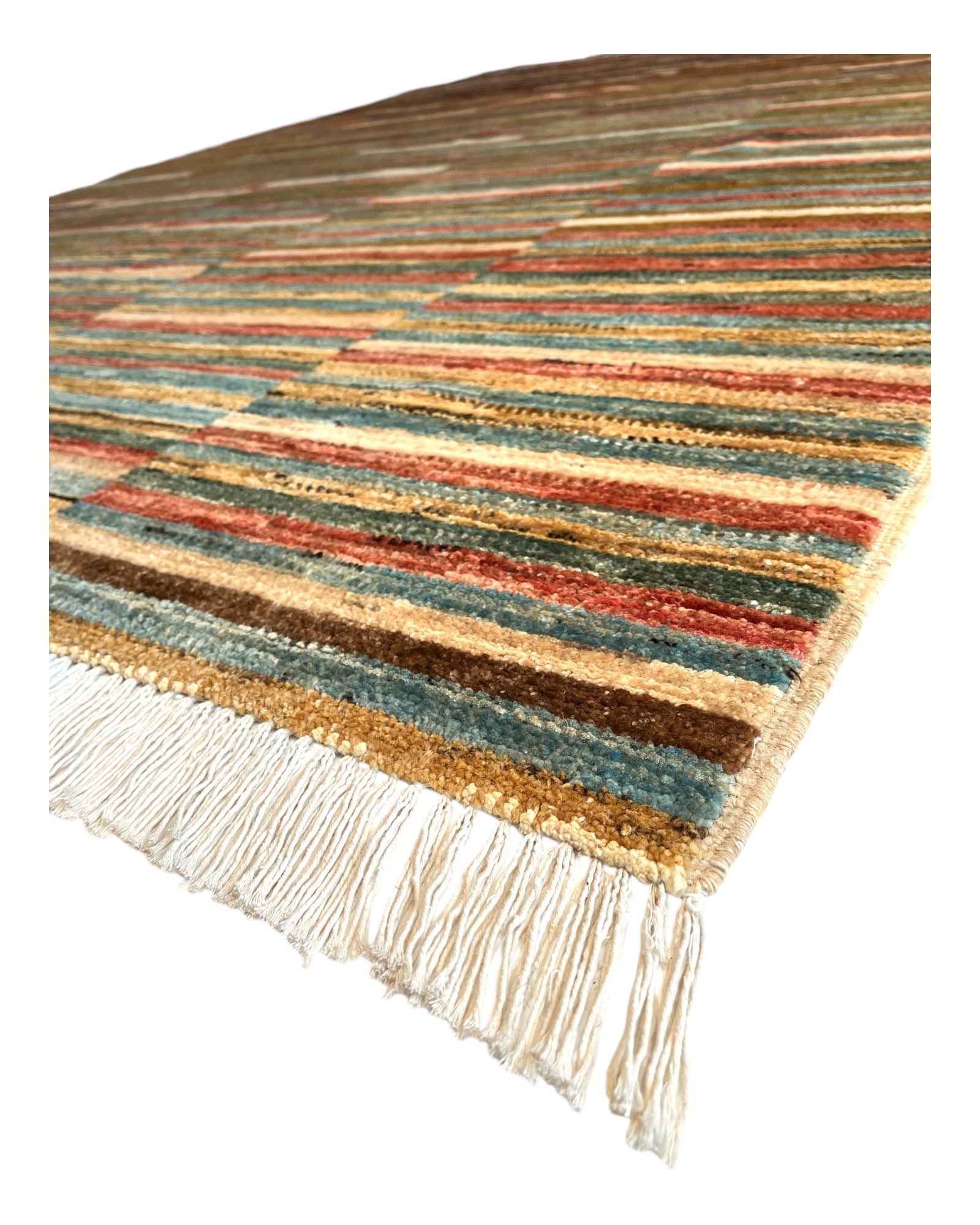 292cm x 206cm Broken Stripe Gabeh Rug