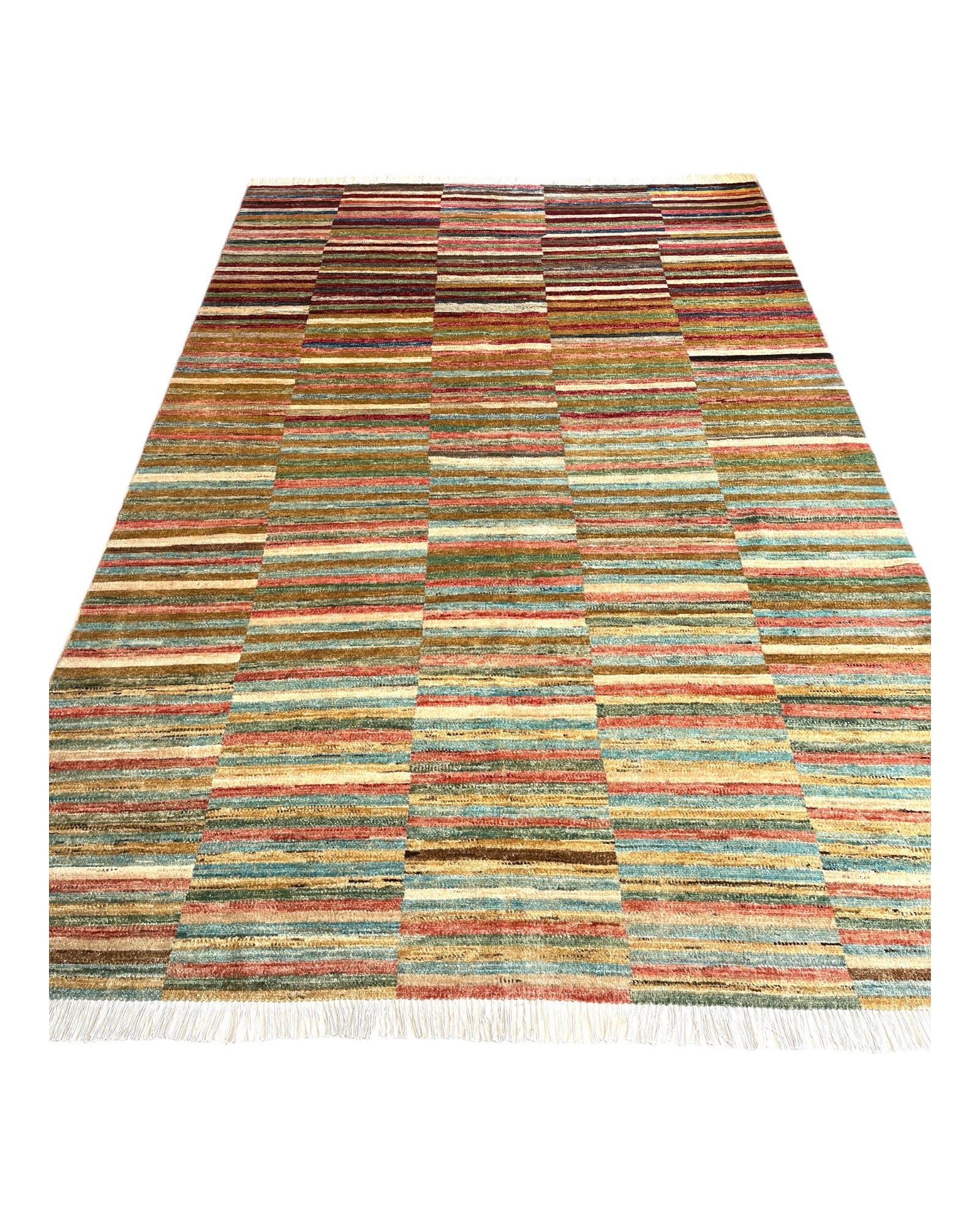 292cm x 206cm Broken Stripe Gabeh Rug