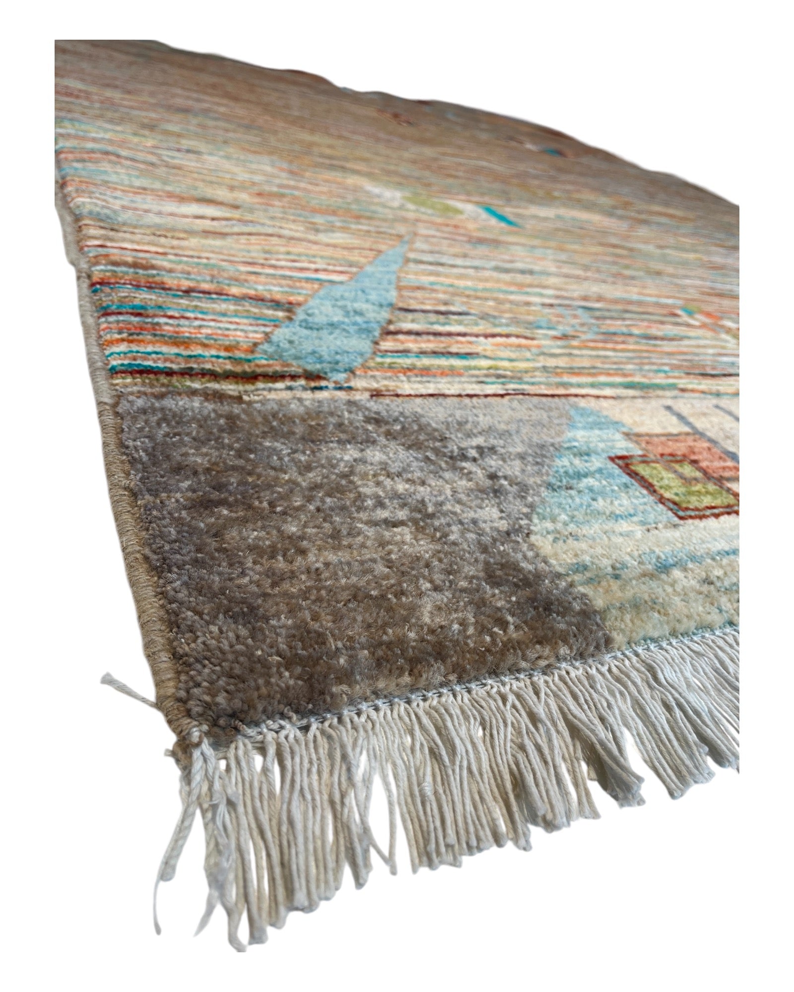 236cm x 174cm Multi-coloured Gabeh Rug