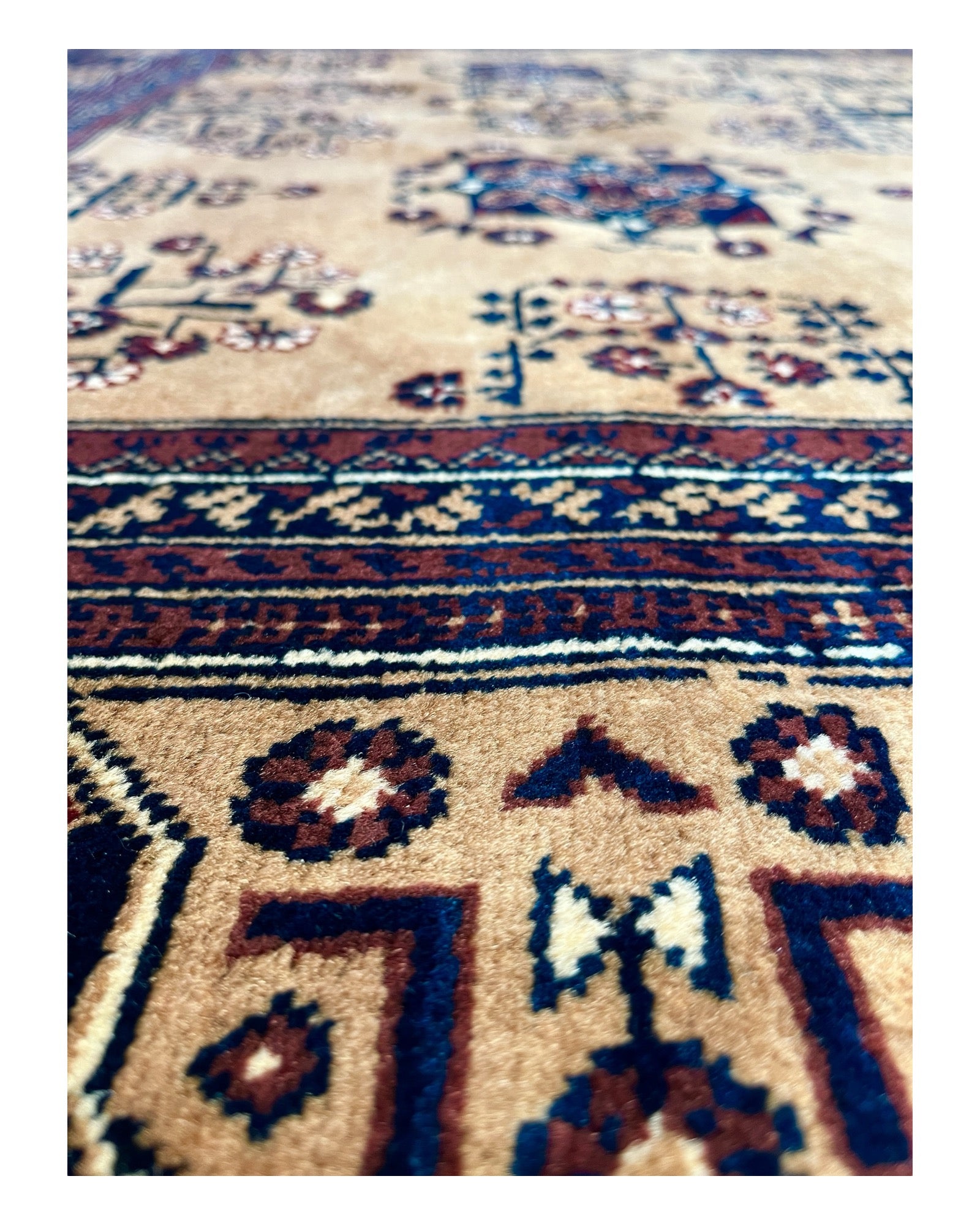 244cm x 172cm Golden Caramel Andkoy Rug