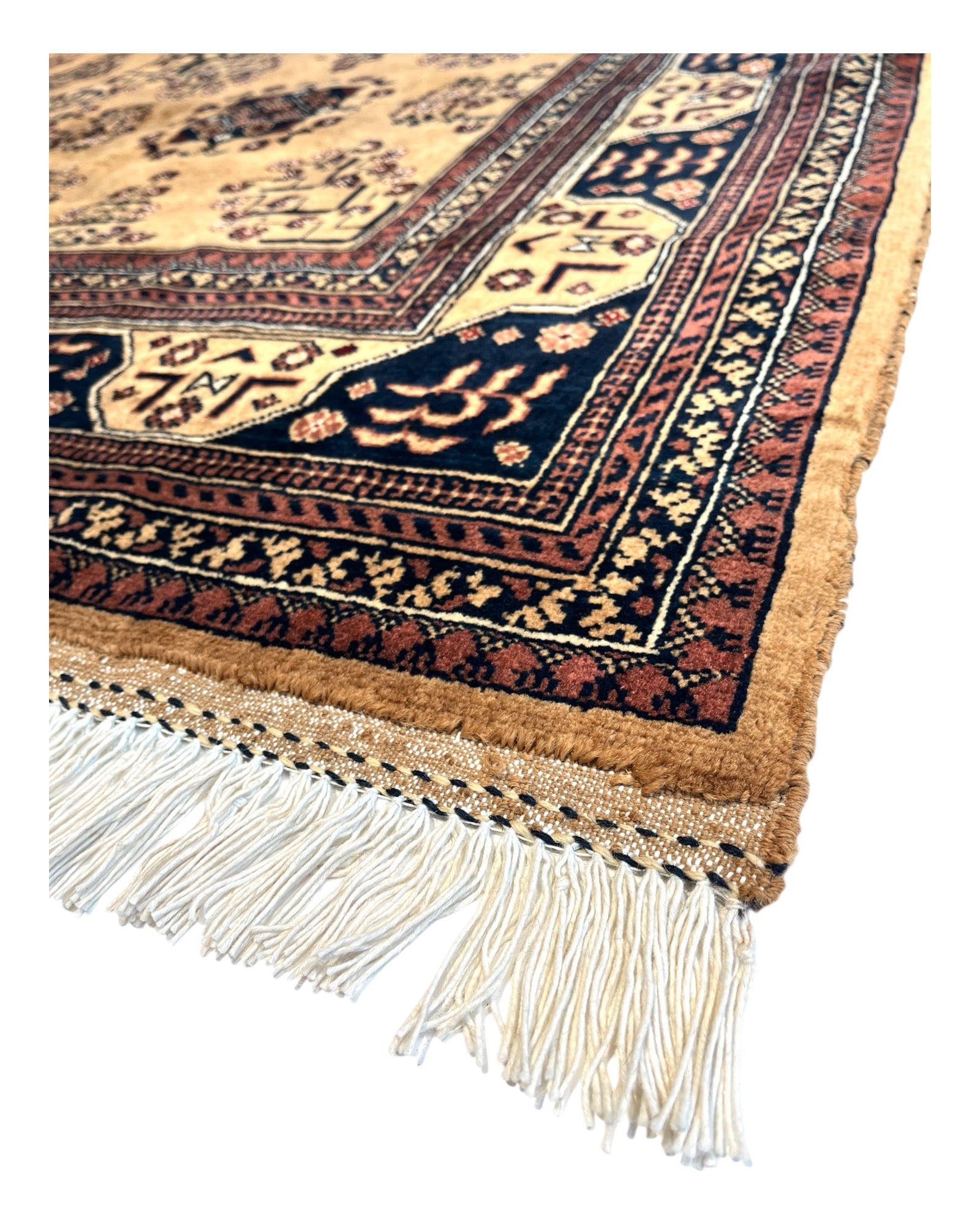 244cm x 172cm Golden Caramel Andkoy Rug