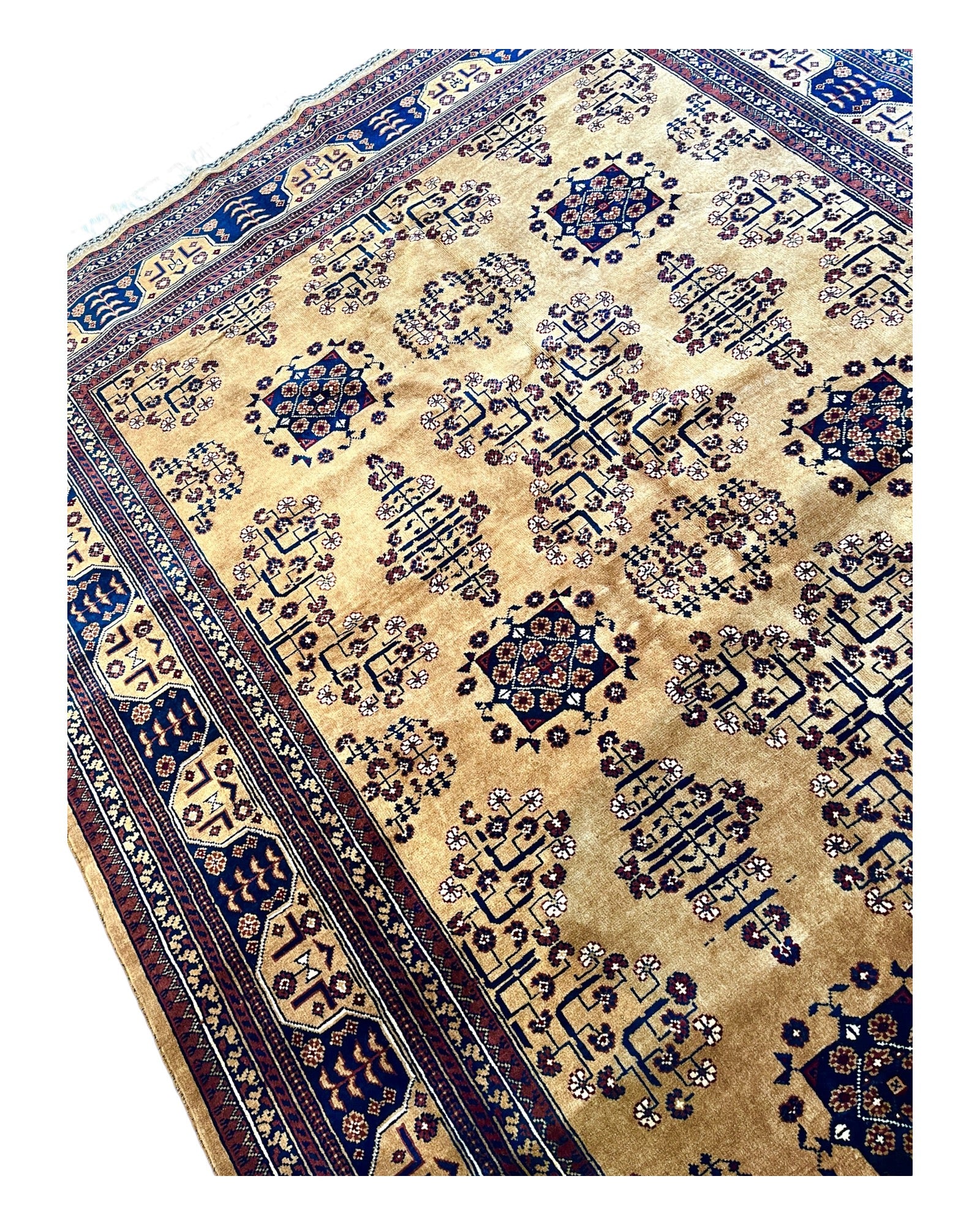 244cm x 172cm Golden Caramel Andkoy Rug