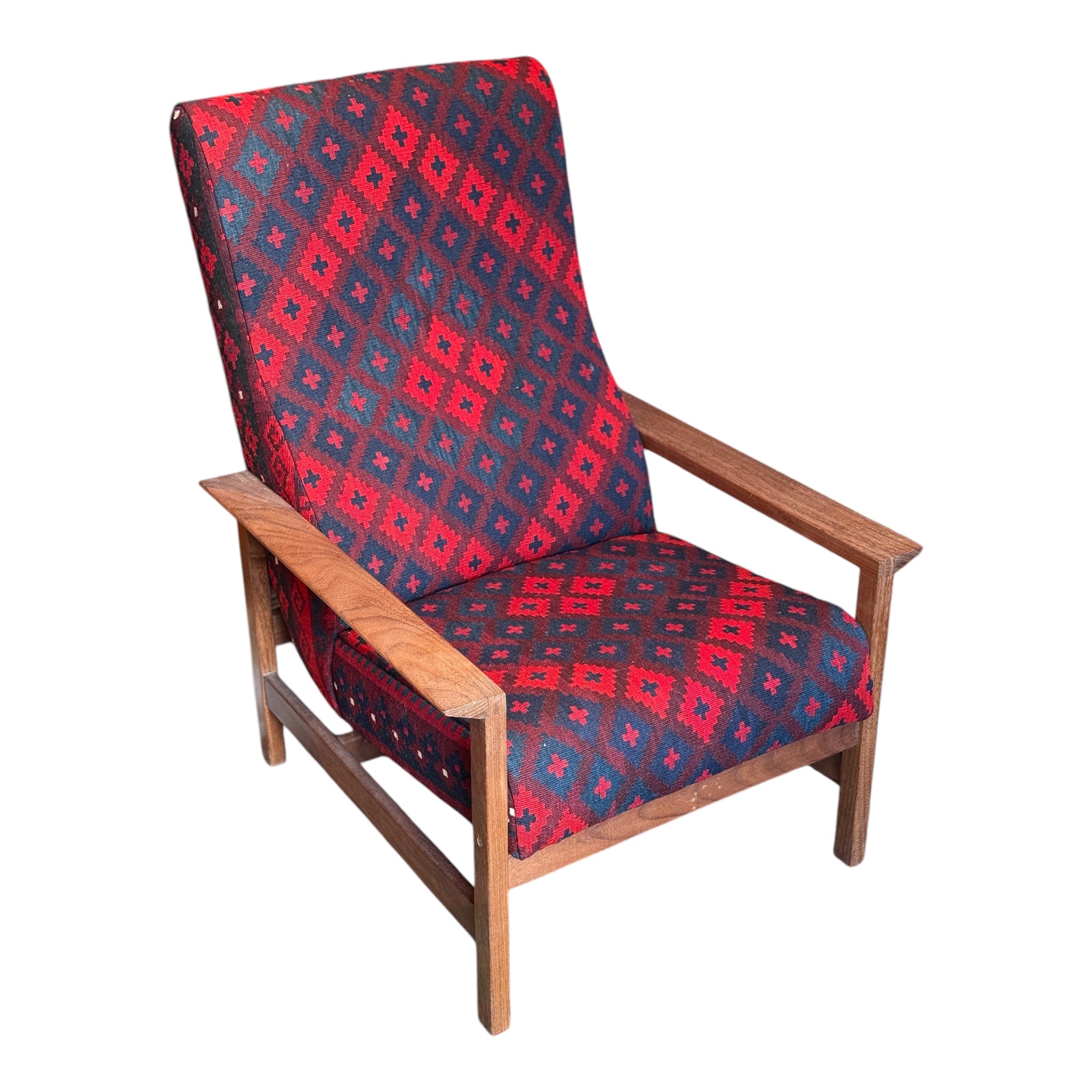 Mid-Century Kilim Armchair