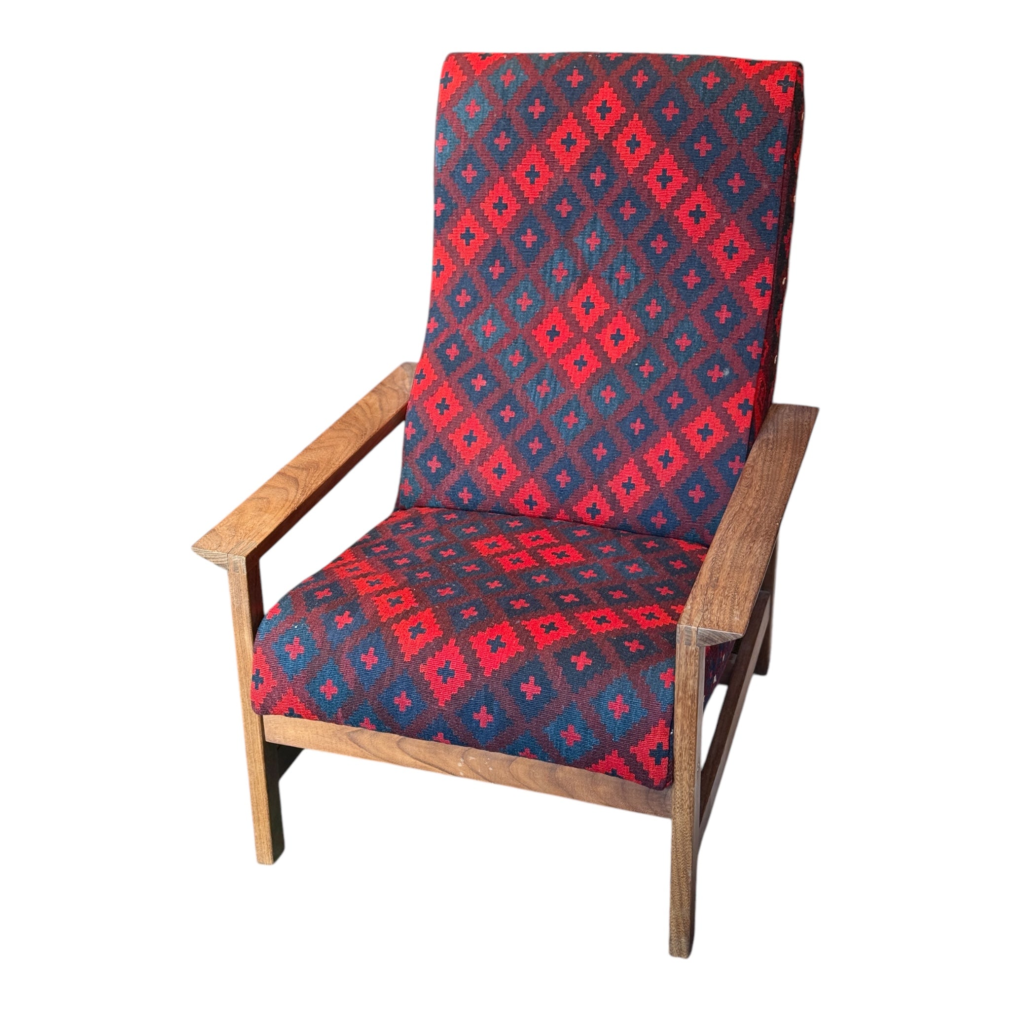 Mid-Century Kilim Armchair