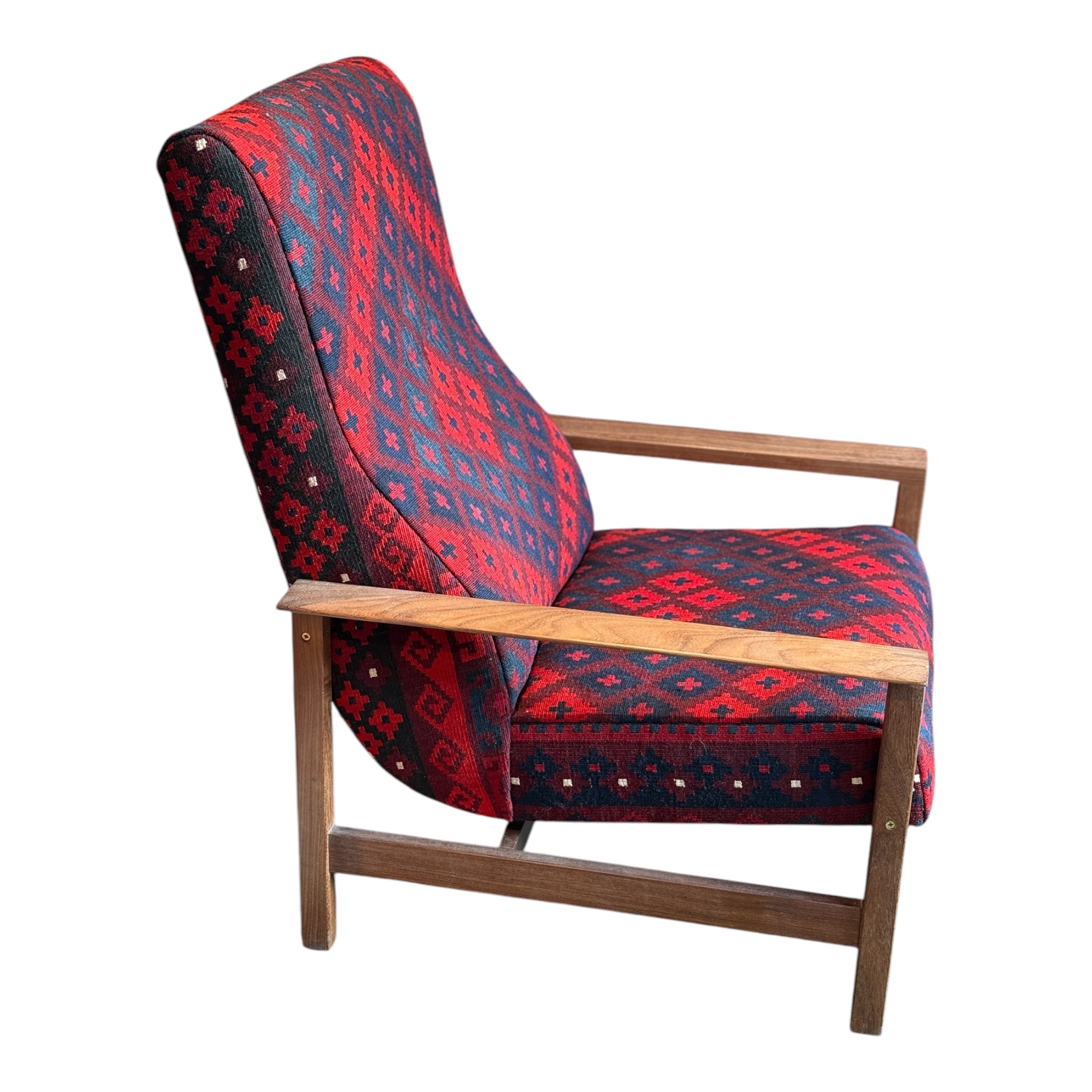 Mid-Century Kilim Armchair