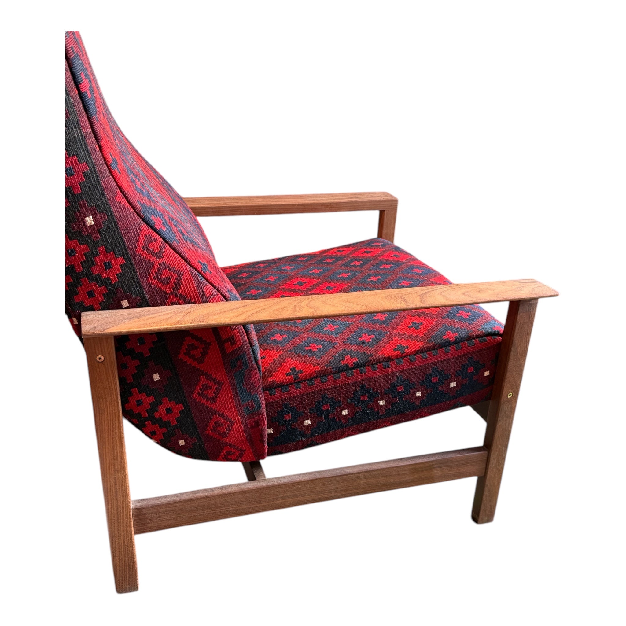 Mid-Century Kilim Armchair