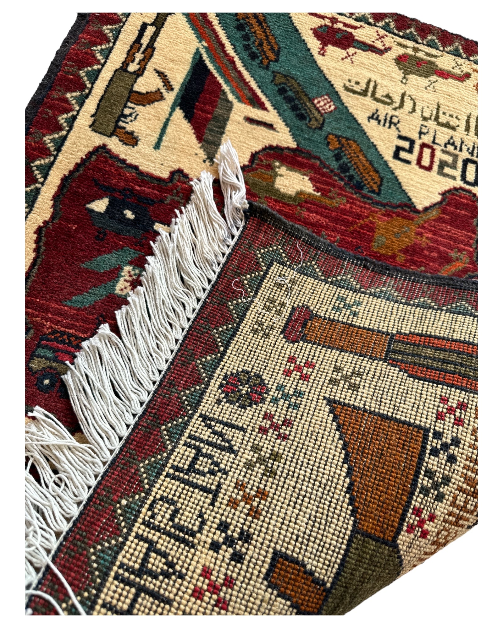 76cm x 63cm War Rug