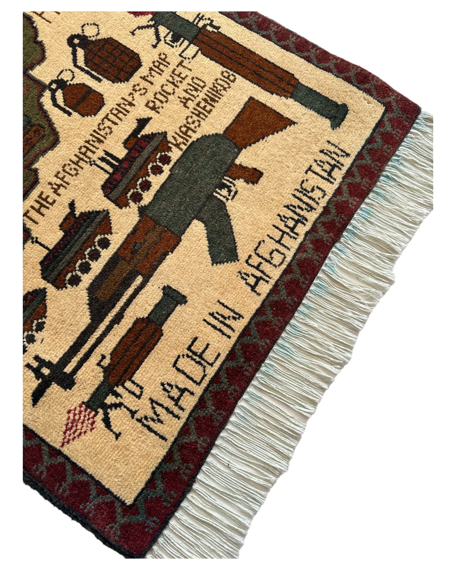 87cm x 62cm War Rug