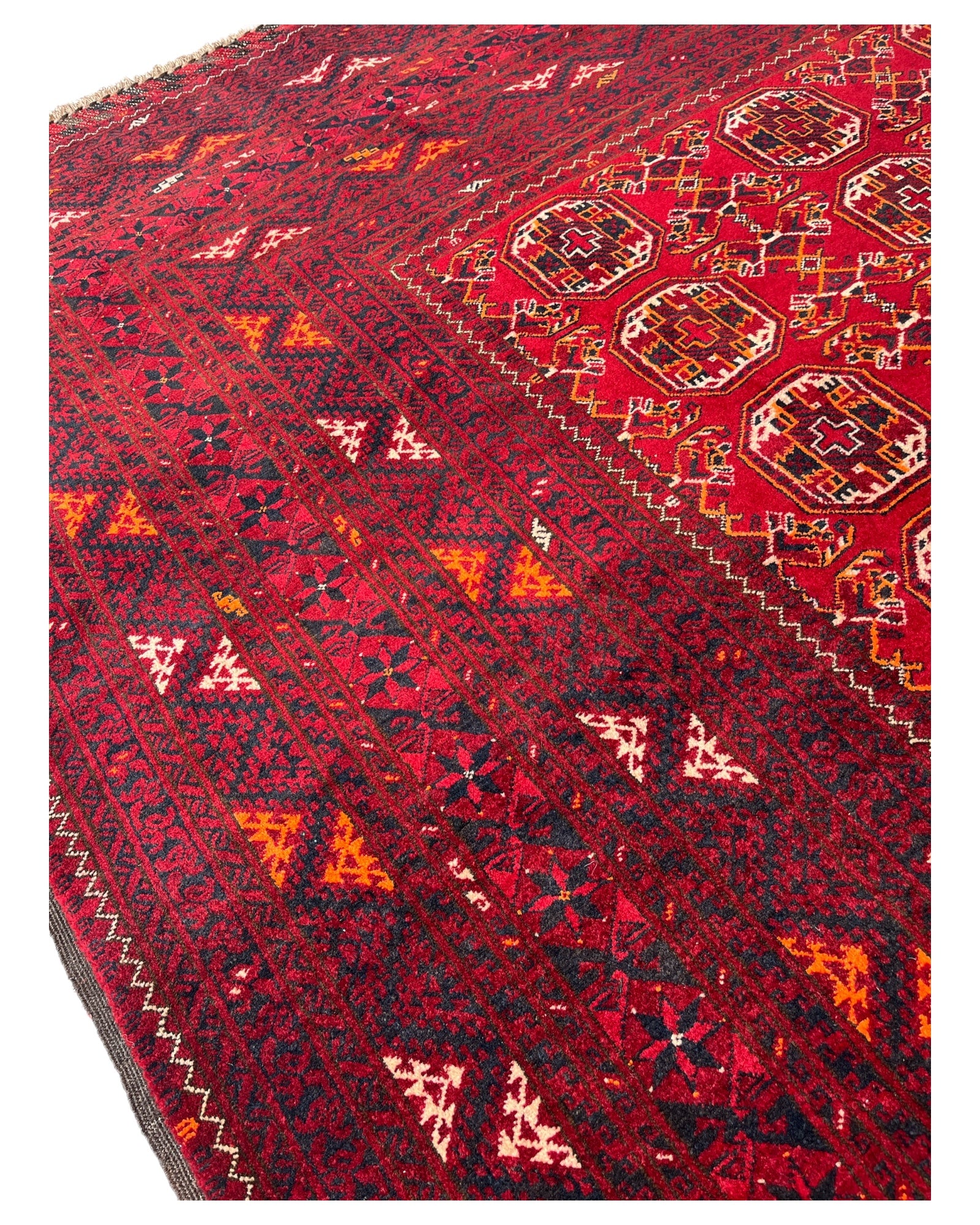 300cm x 200cm Vintage Andkhoy Rug