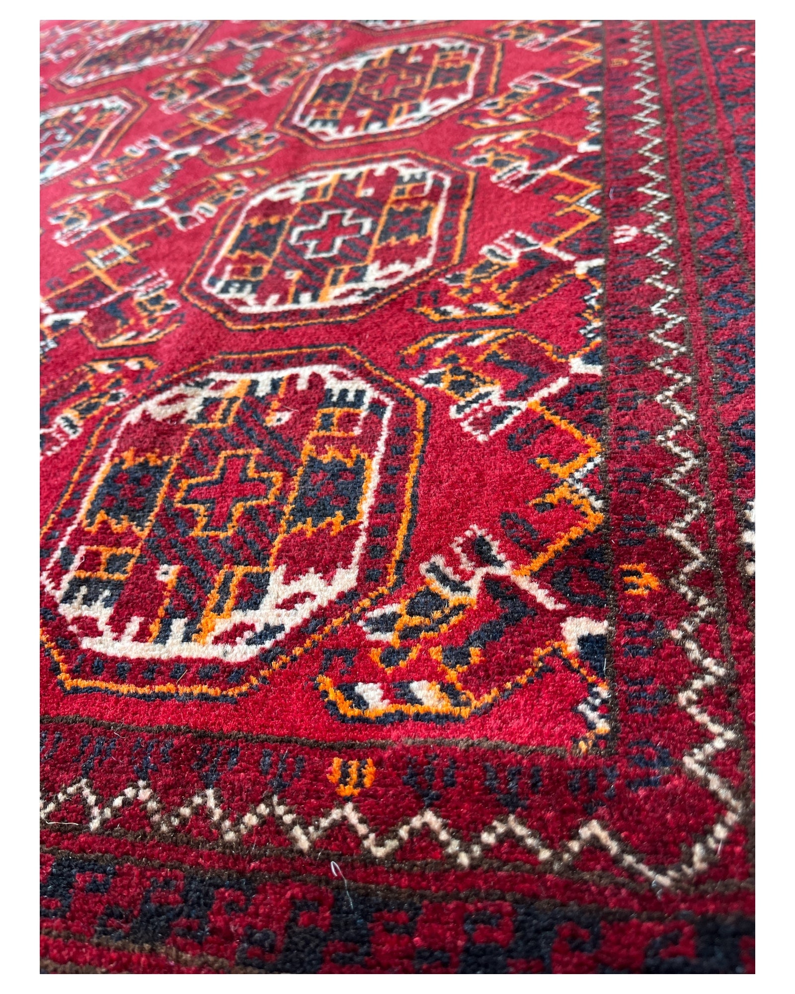 300cm x 200cm Vintage Andkhoy Rug