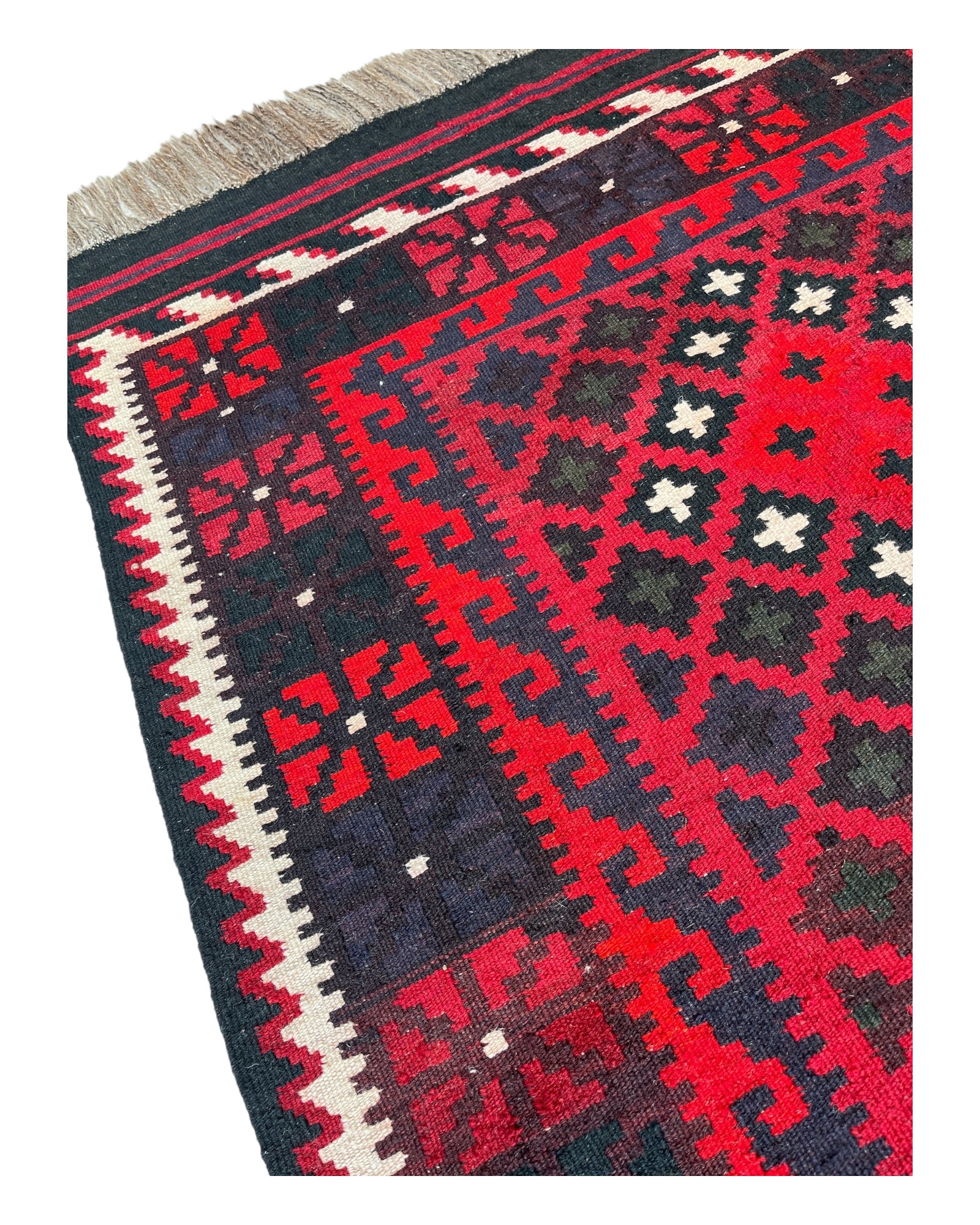 204cm x 100cm Maymana Kilim Runner