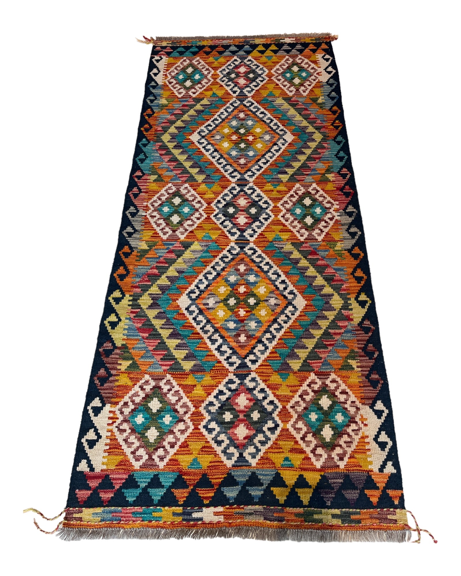 196cm x 82cm Maymana Kilim Runner