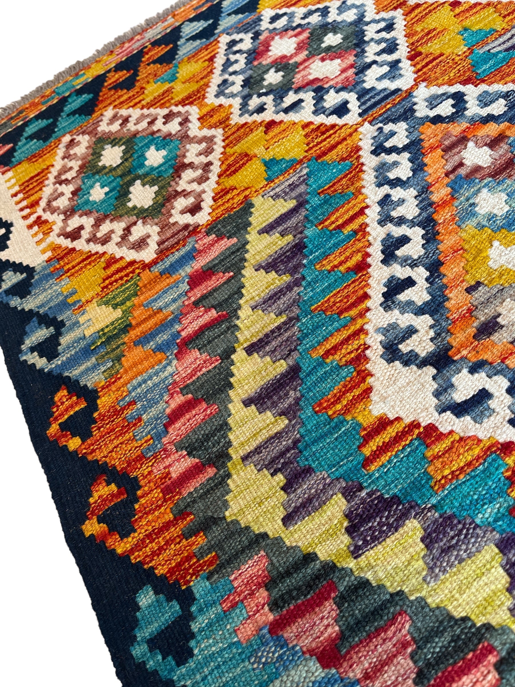 196cm x 82cm Maymana Kilim Runner