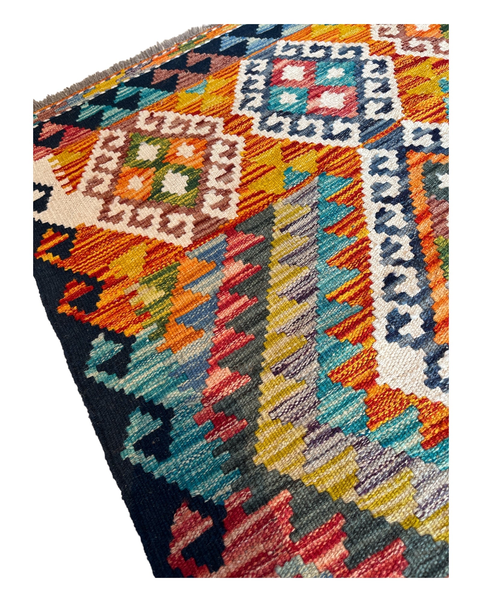 193cm x 82cm Maymana Kilim Runner