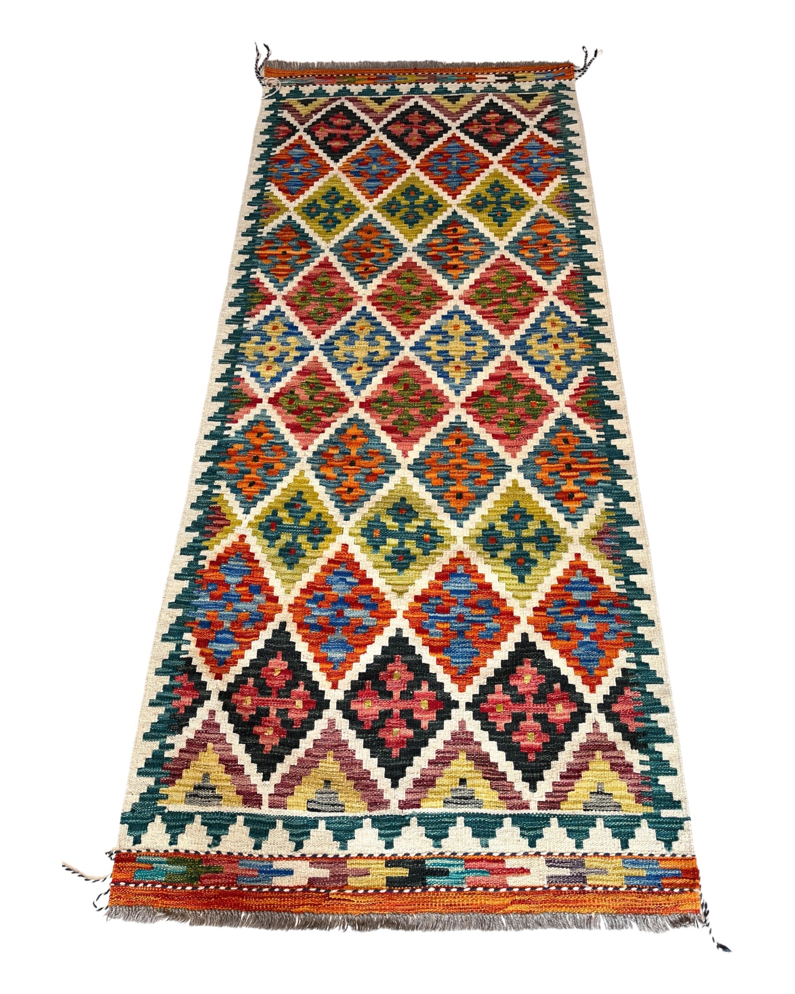 195cm x 85cm Maymana Kilim Runner