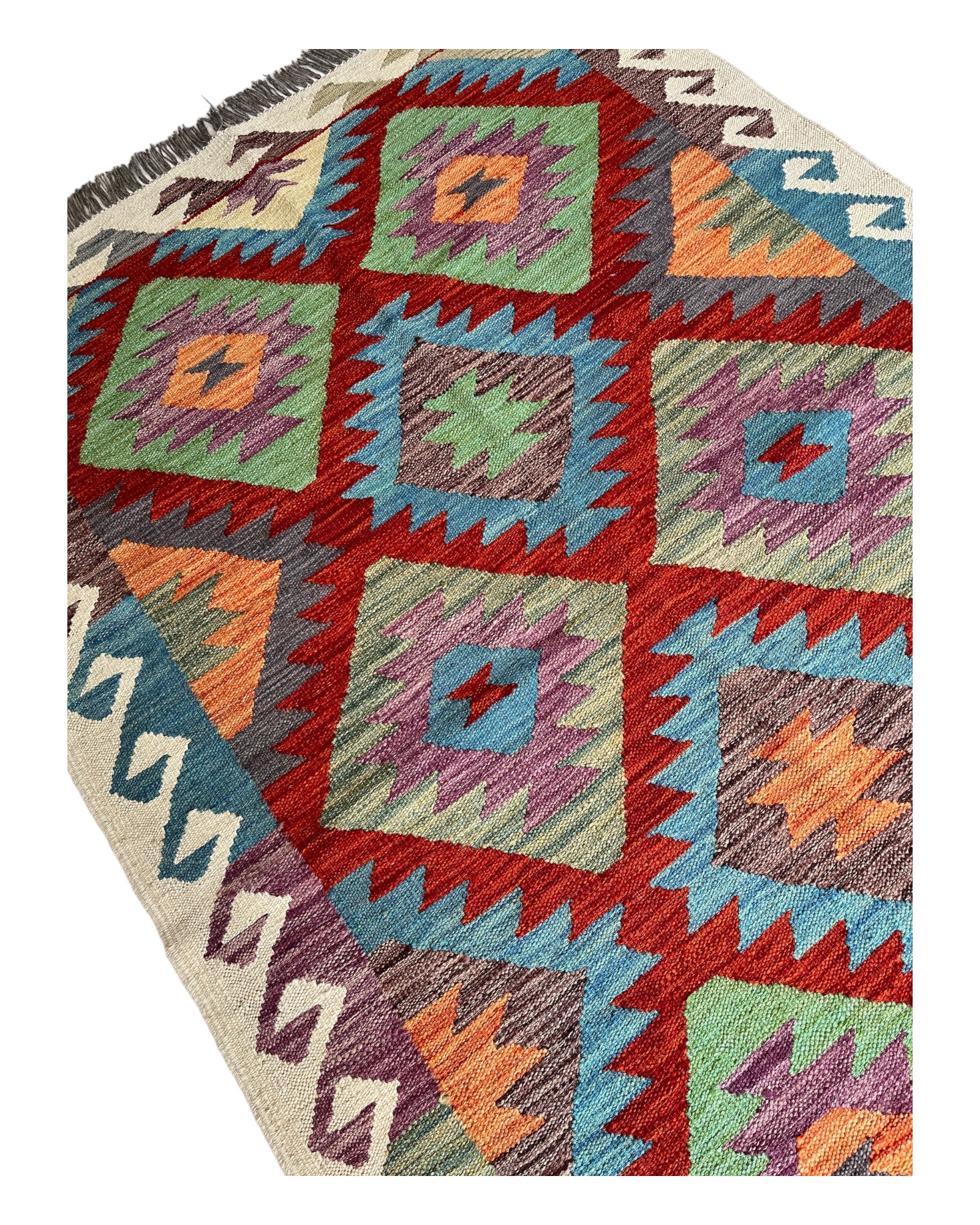 184 x 118cm Maymana Kilim