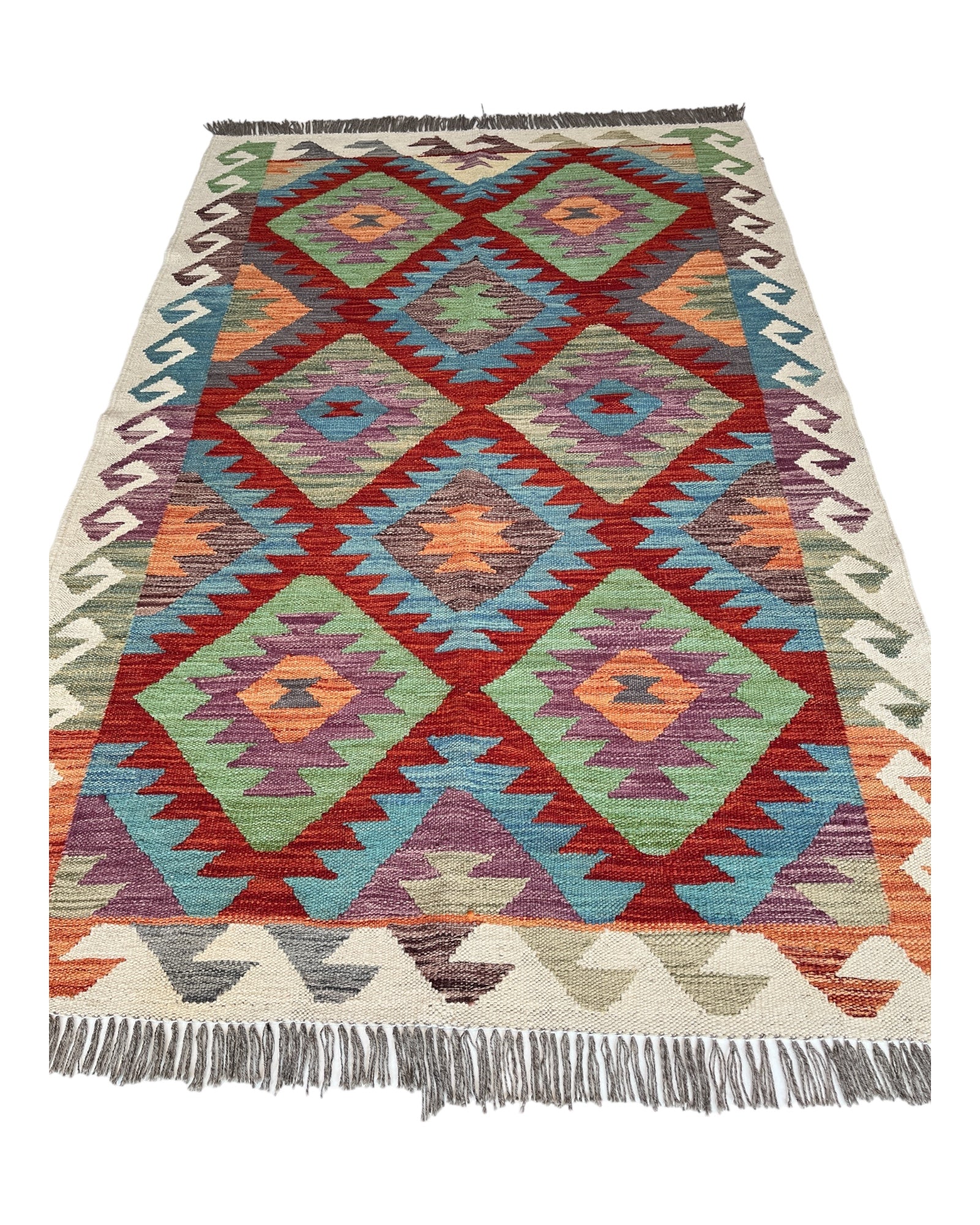 184 x 118cm Maymana Kilim