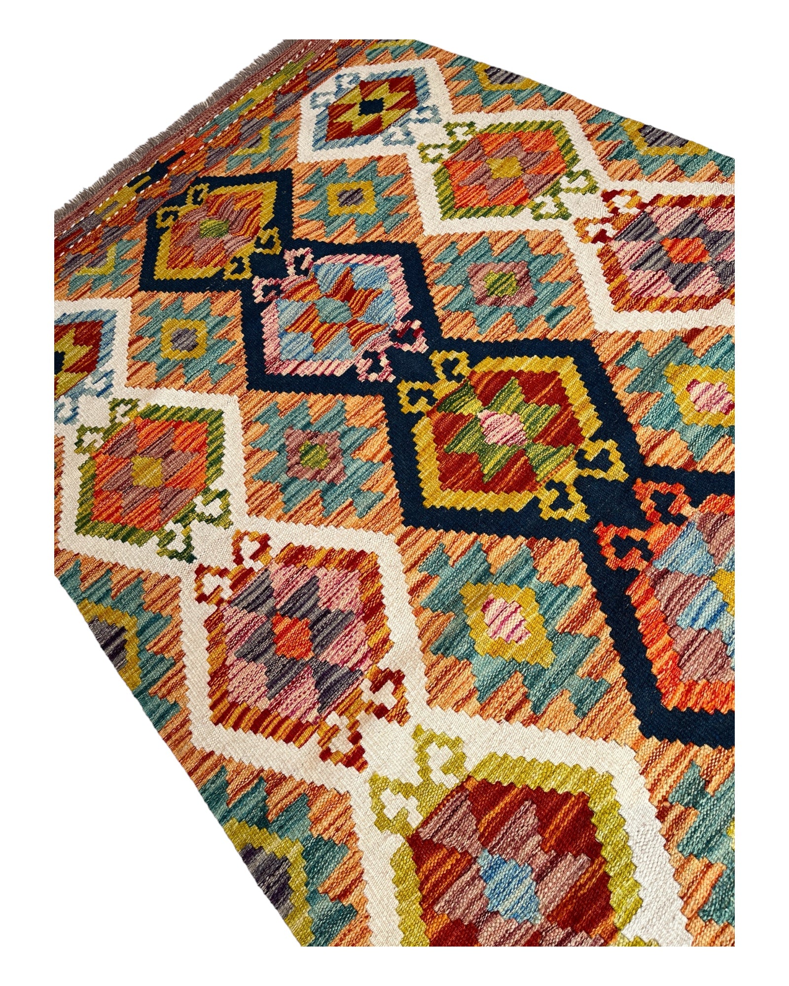 200cm x 97cm Maymana Kilim Runner